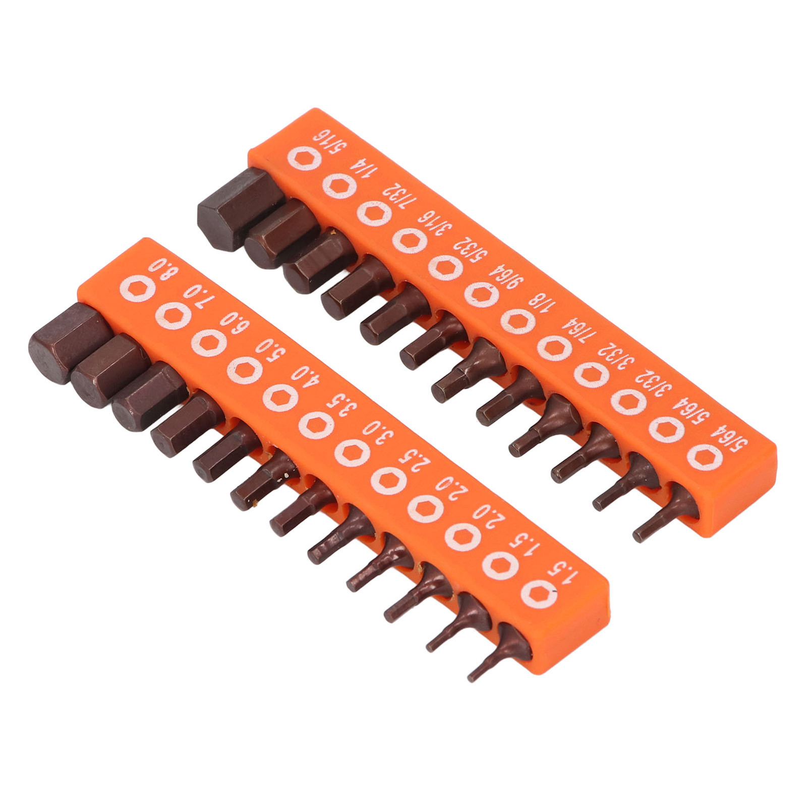 24 Pcs Hex Head Drill Bit Set S2 Alloy Steel Hex Bit Set for Work