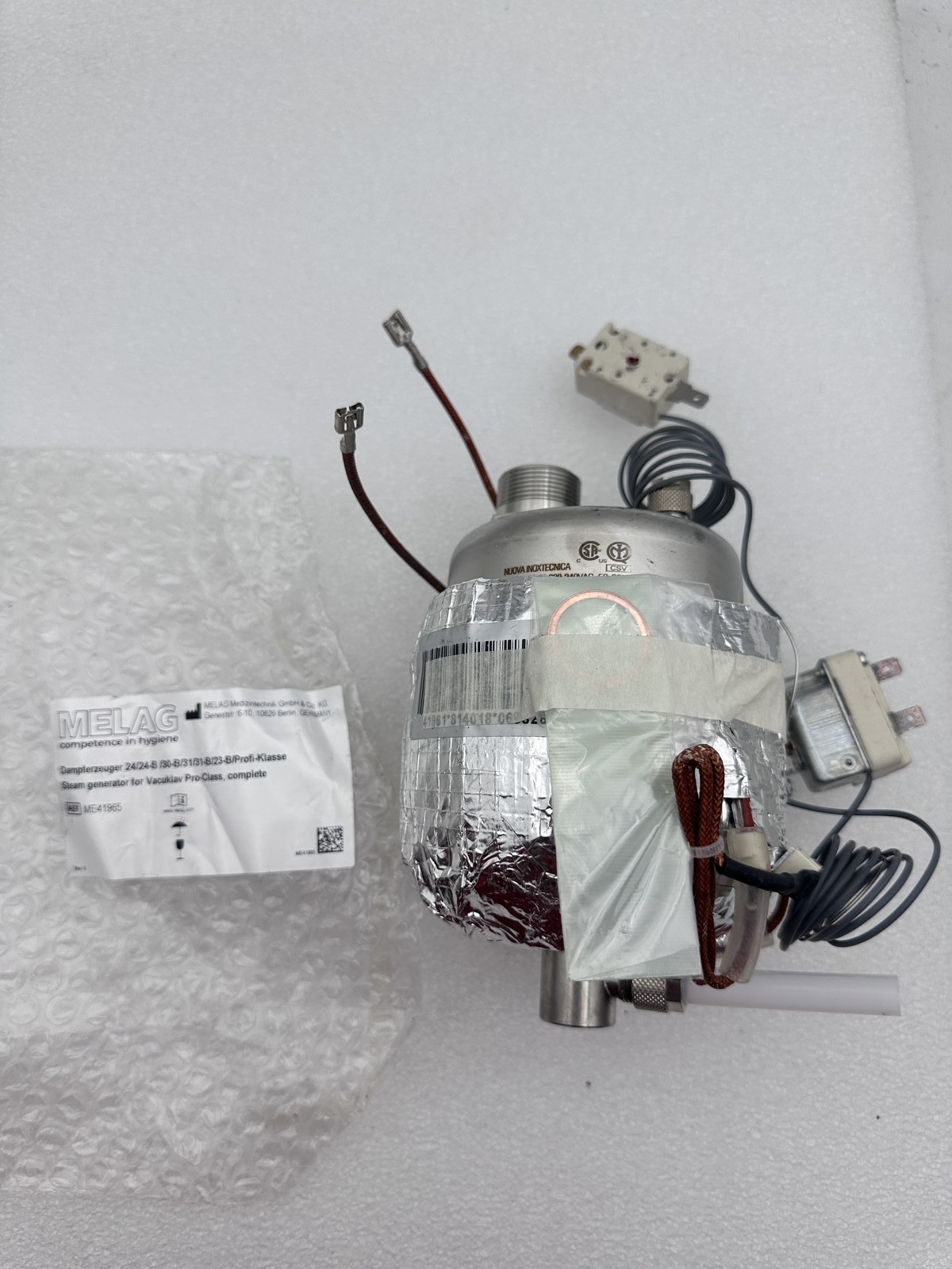 MELAG ME41965 Complete Pro-Class Steam Generator (+L019)
