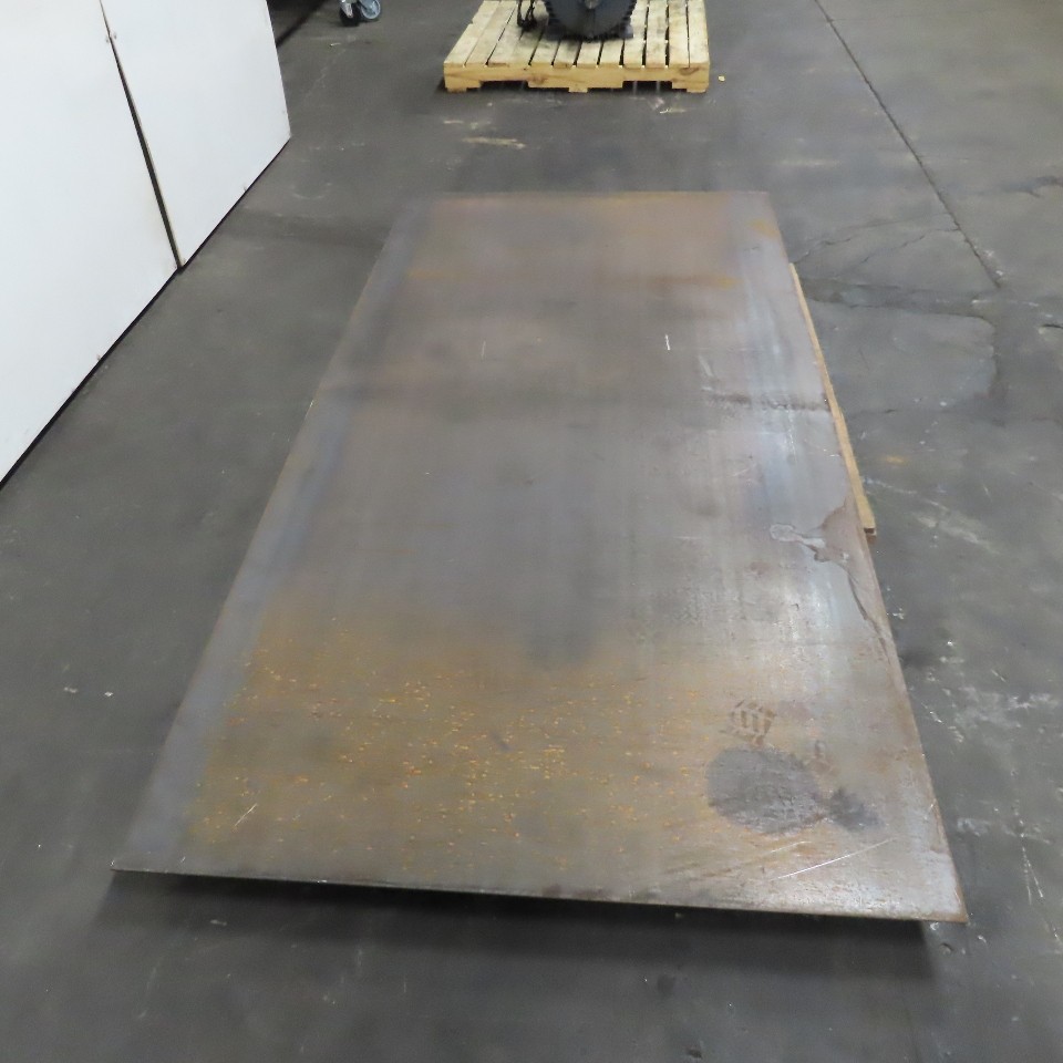48″ x 96″ Hot Rolled Steel Plate Sheet 1/4″ Thick