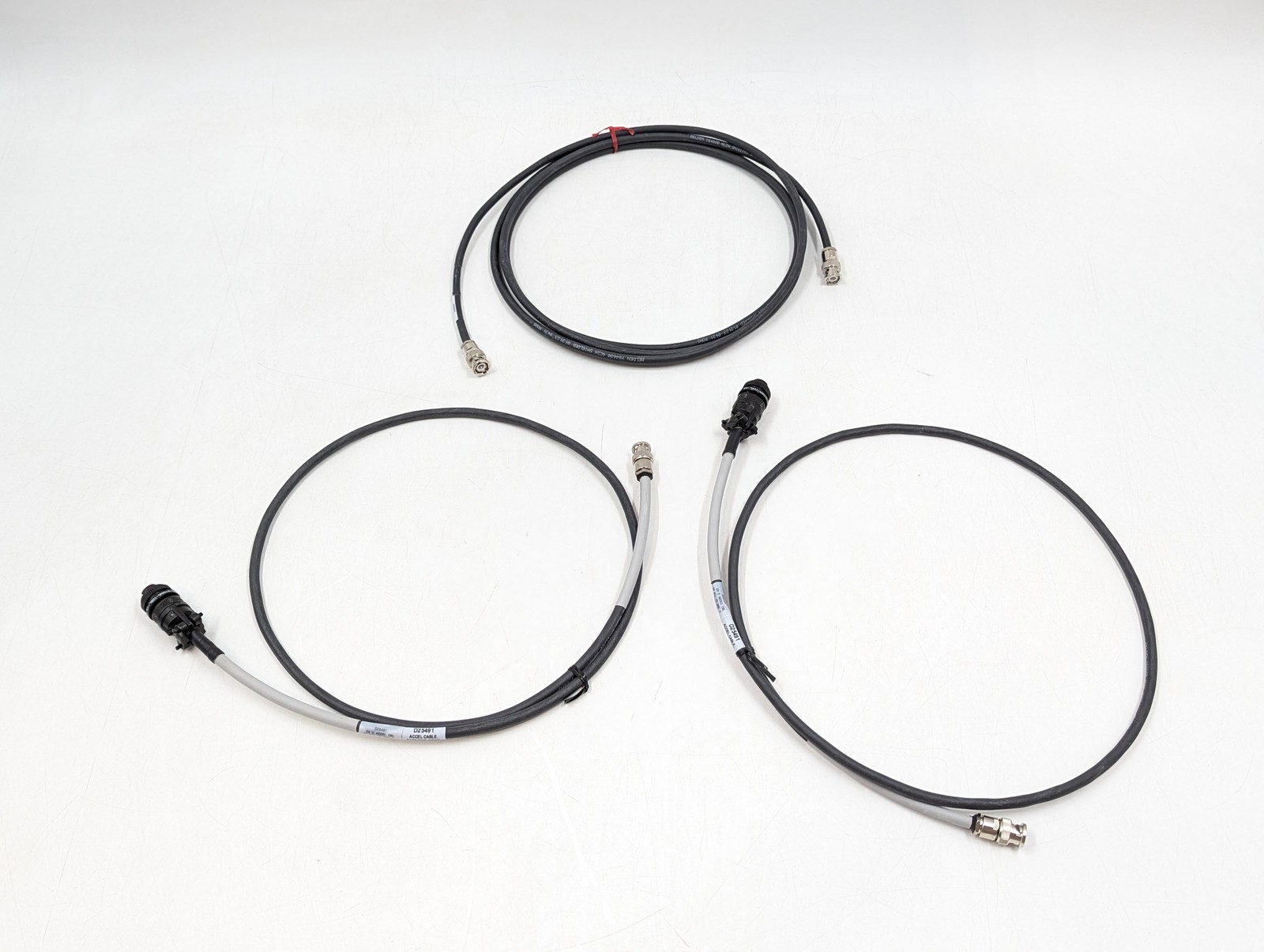 Assorted Unbranded Accel Cables & Extension Accel Cables 1 & 2 Pin Lot of 25