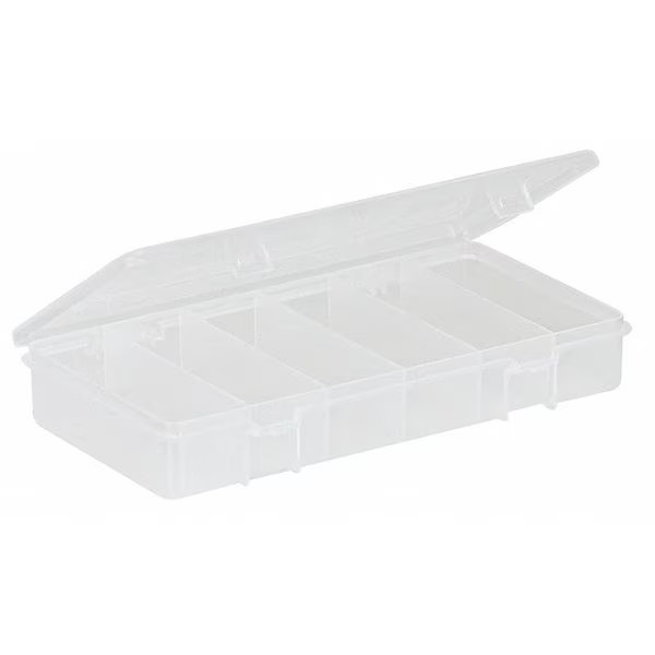 Plano 3450-46 Compartment Box with 6 compartments, Plastic, 1 3/8 in H