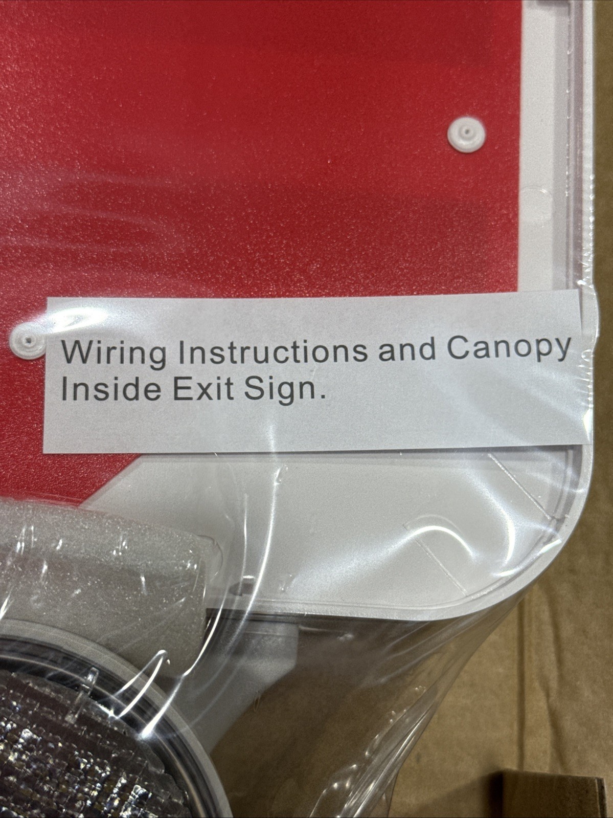 COMPASS CCRRC CC SERIES COMBINATION LED EXIT/EMERGENCY LIGHT 120/277V NEW