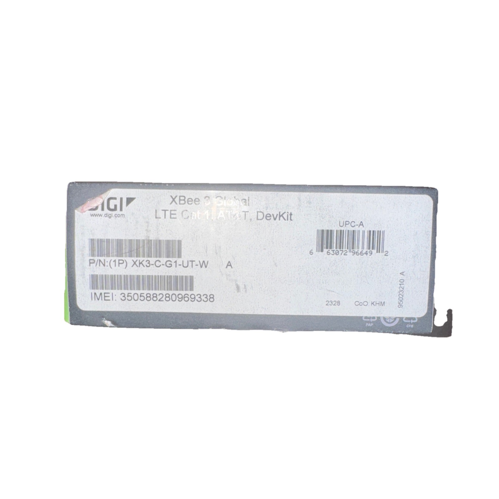 XBee 3 Global LTE Cat 1 AT&T Development Kit (Missing Cables)