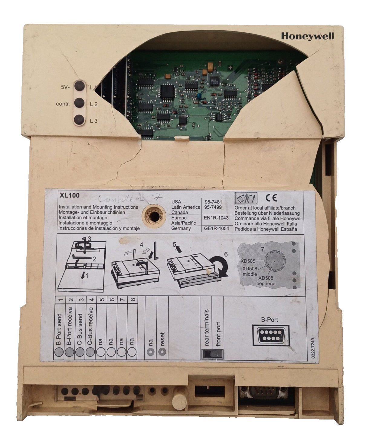 HONEYWELL XL100C EXCEL 100C WITH C-BUS & MODEM INTERFACE GERMANY