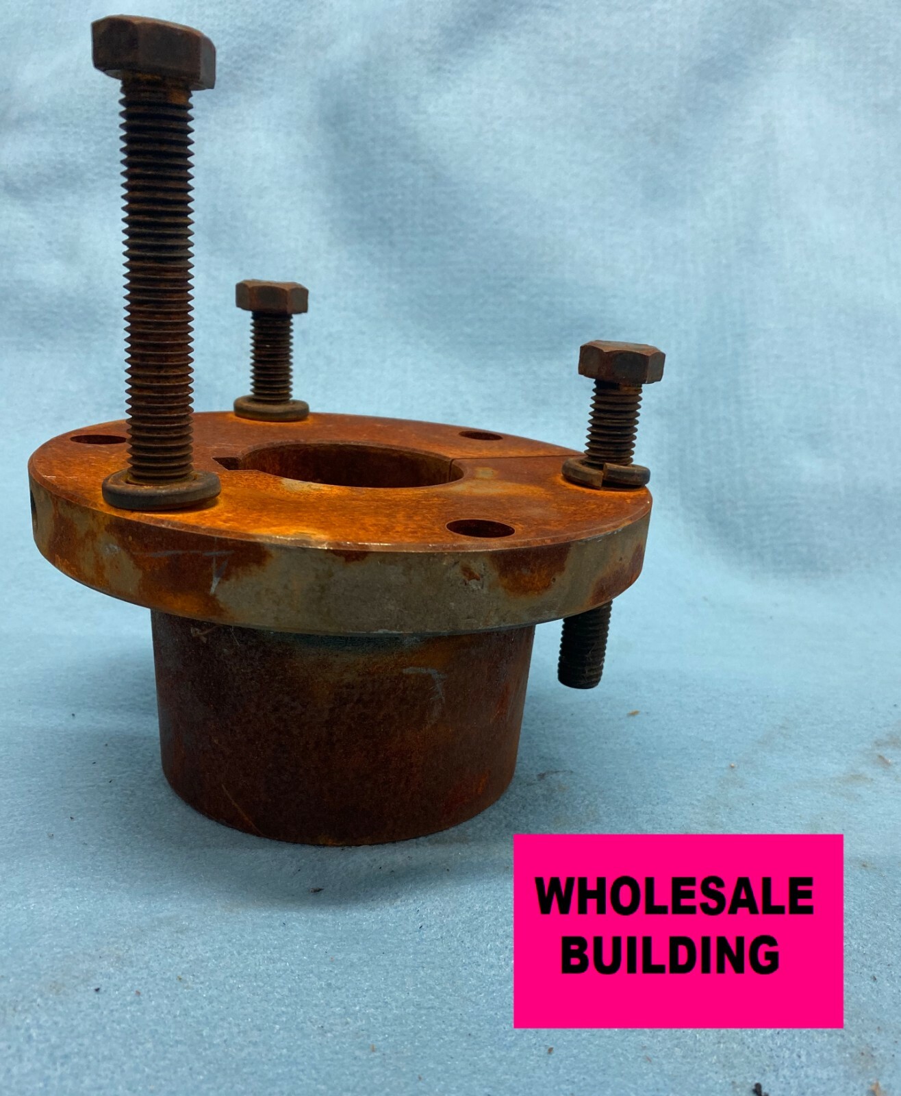 6 HOLE HUB, FLANGE O.D. 6.64″, HUB O.D. 4.37″, BORE 2.5″, STUB LENGTH 3″