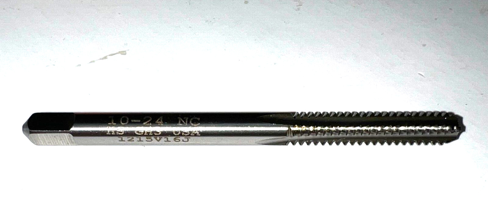 HERTEL BOTTOMING HAND TAP 4 FLUTE 02383891 #10-24 H3 1″ LOC 2-1/2″ OAL LOT OF 6