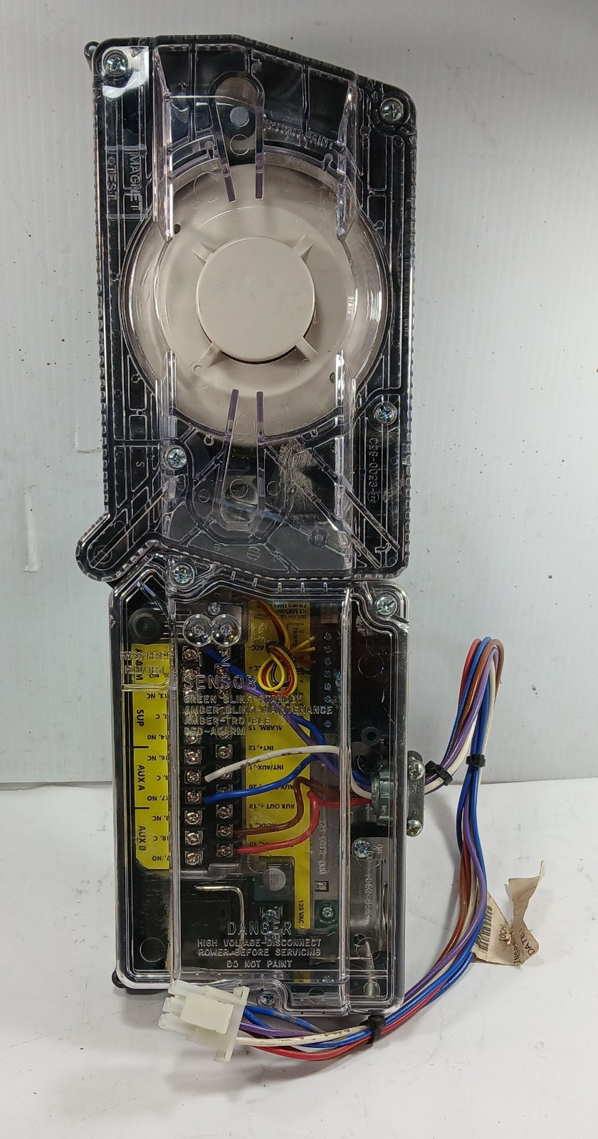 1 USED SYSTEM SENSOR D4120 PHOTOELECTRIC DUCT SMOKE DETECTOR ***MAKE OFFER***