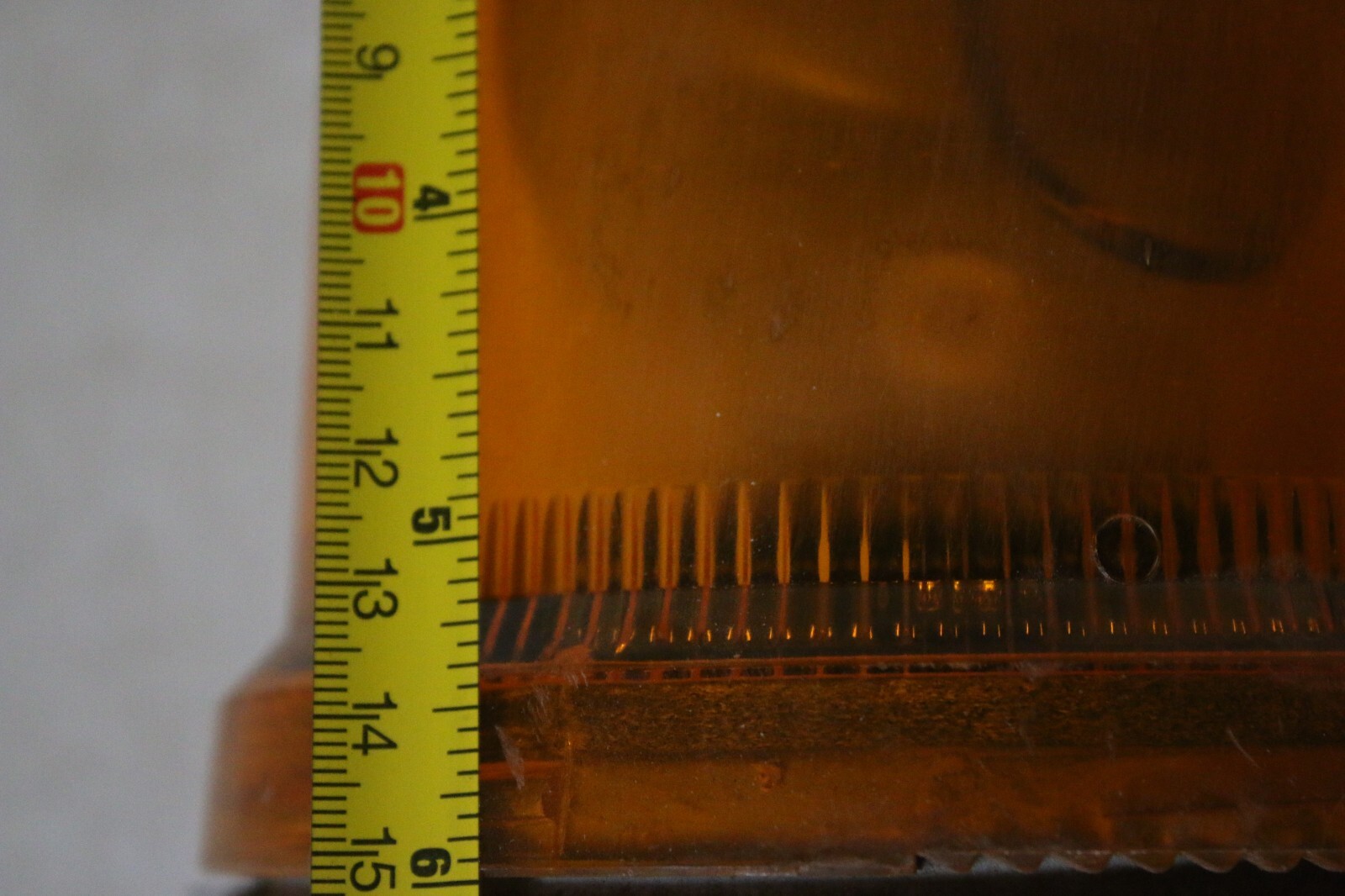 Vintage HELLA Mount Light Lamp Beacon Amber Orange Rare 134-11 2RL 003 H1