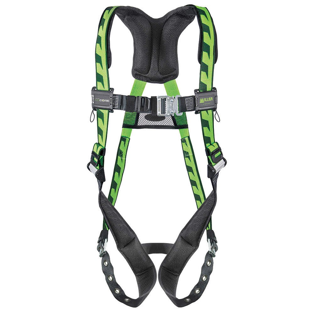 HONEYWELL MILLER AC-TB/S/MGN Full Body Harness,AirCore,S/M 45J035