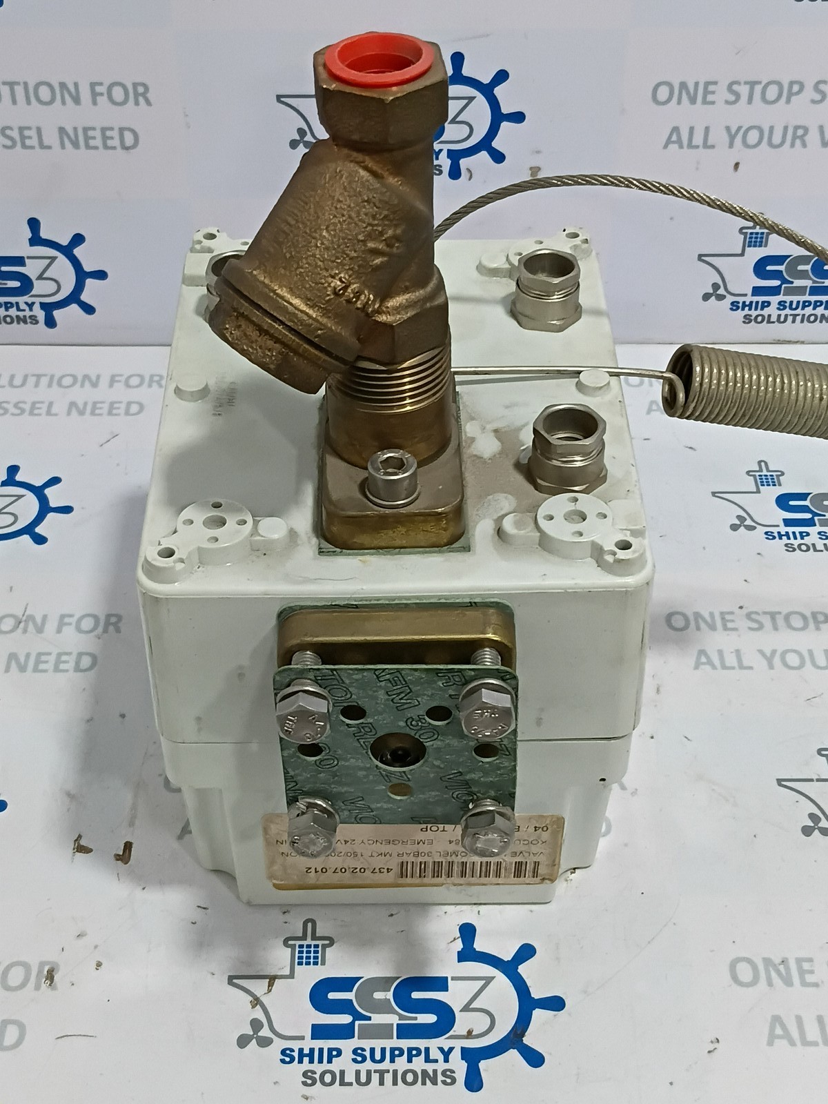 Kockum Sonics TV 784-2LH Valve For Air Horn 220 VAC/24DC, 30bar MKT 150/200