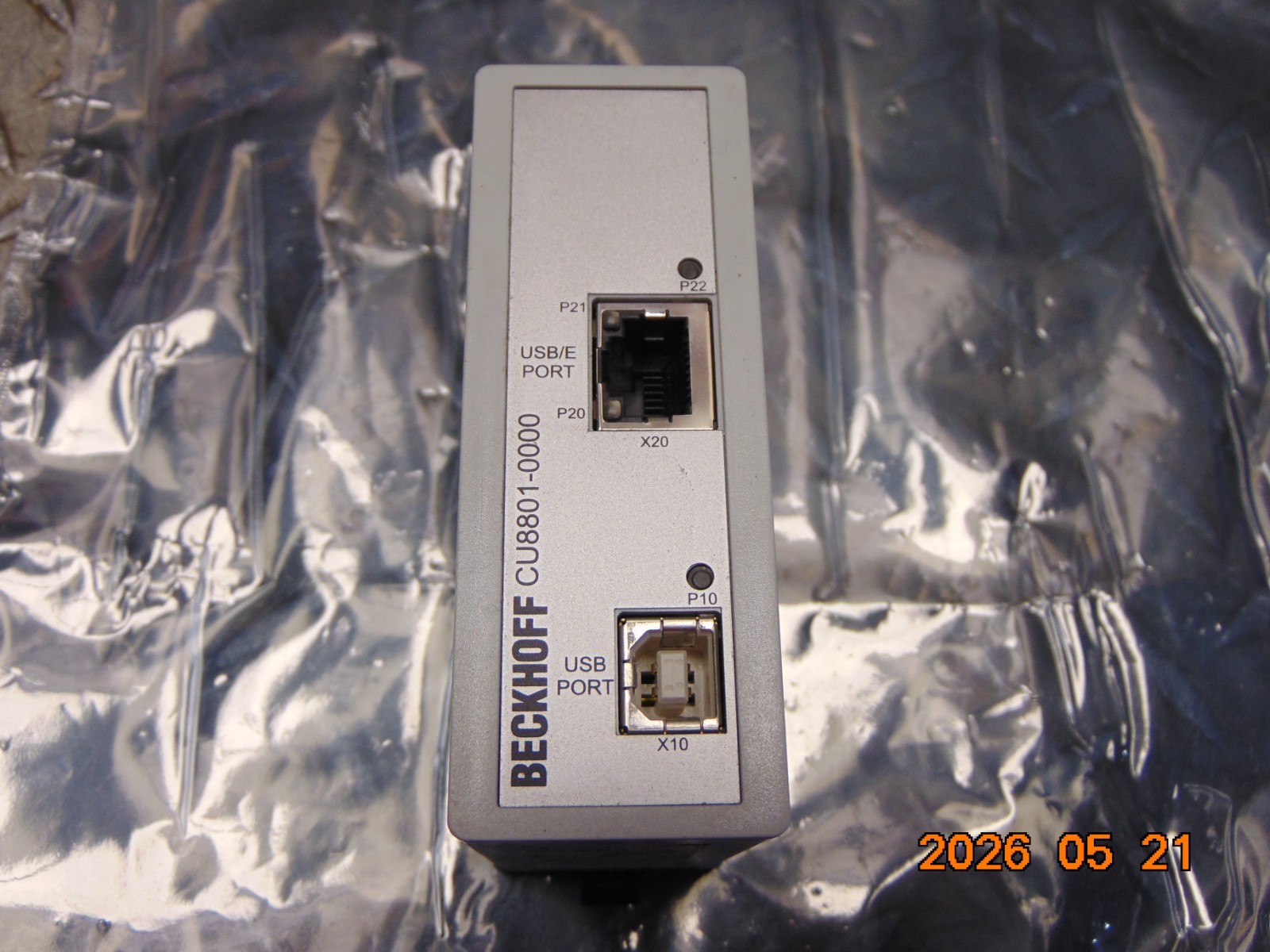 BECKHOFF CU8801-0000 USB EXTENDER 2.0 Tx REV 1.6