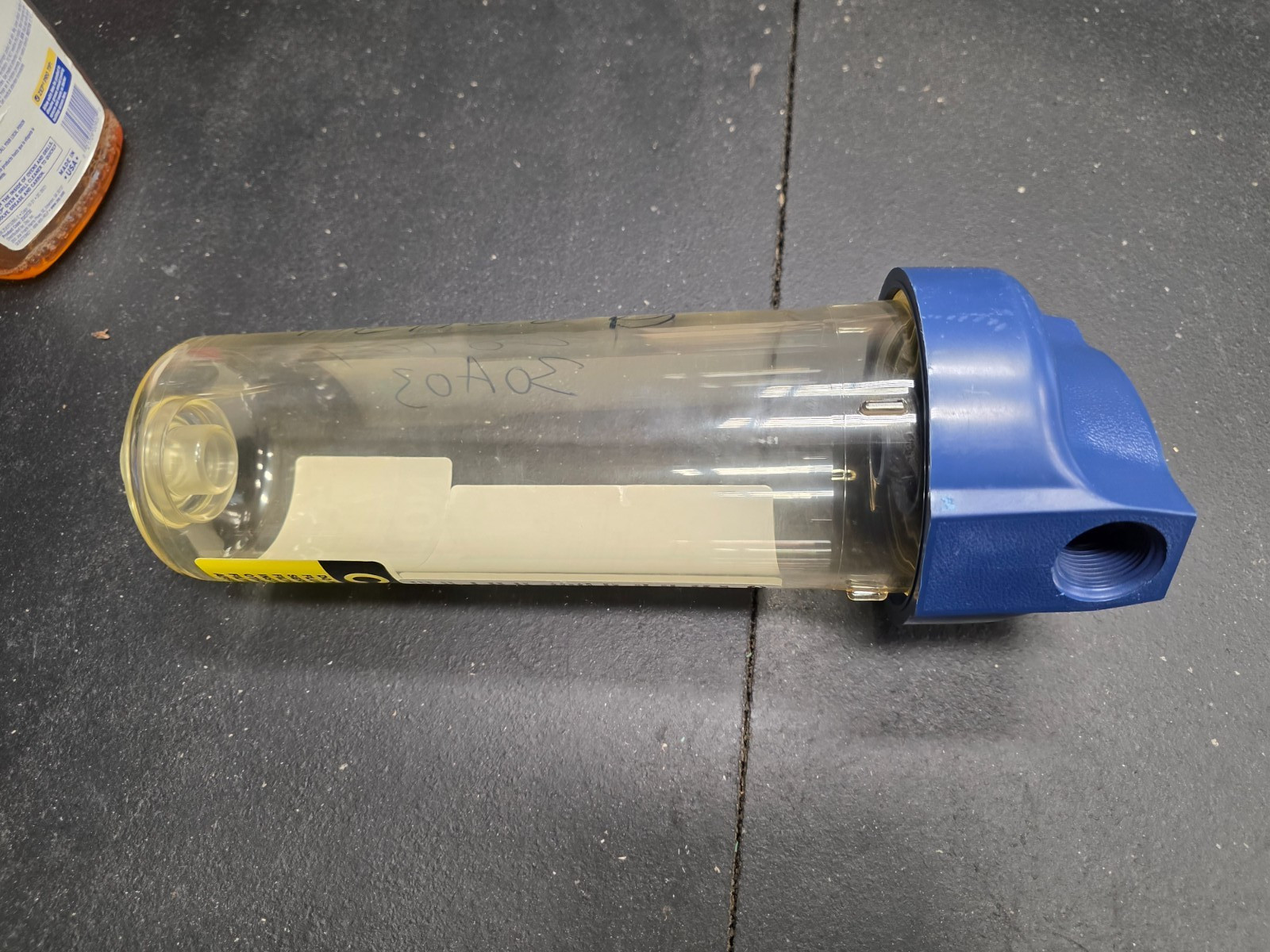 3M 1M1 Series Filter Housing 4706311 Clear Water Filter Housing, 3/4, 125PSIG