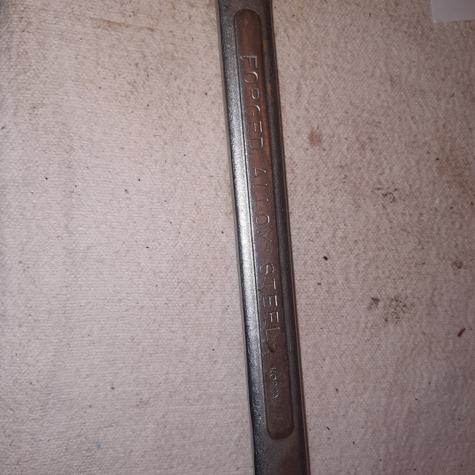 Paramount Combination Wrench 12 pt. 15/16 in. Some peeling chrome.