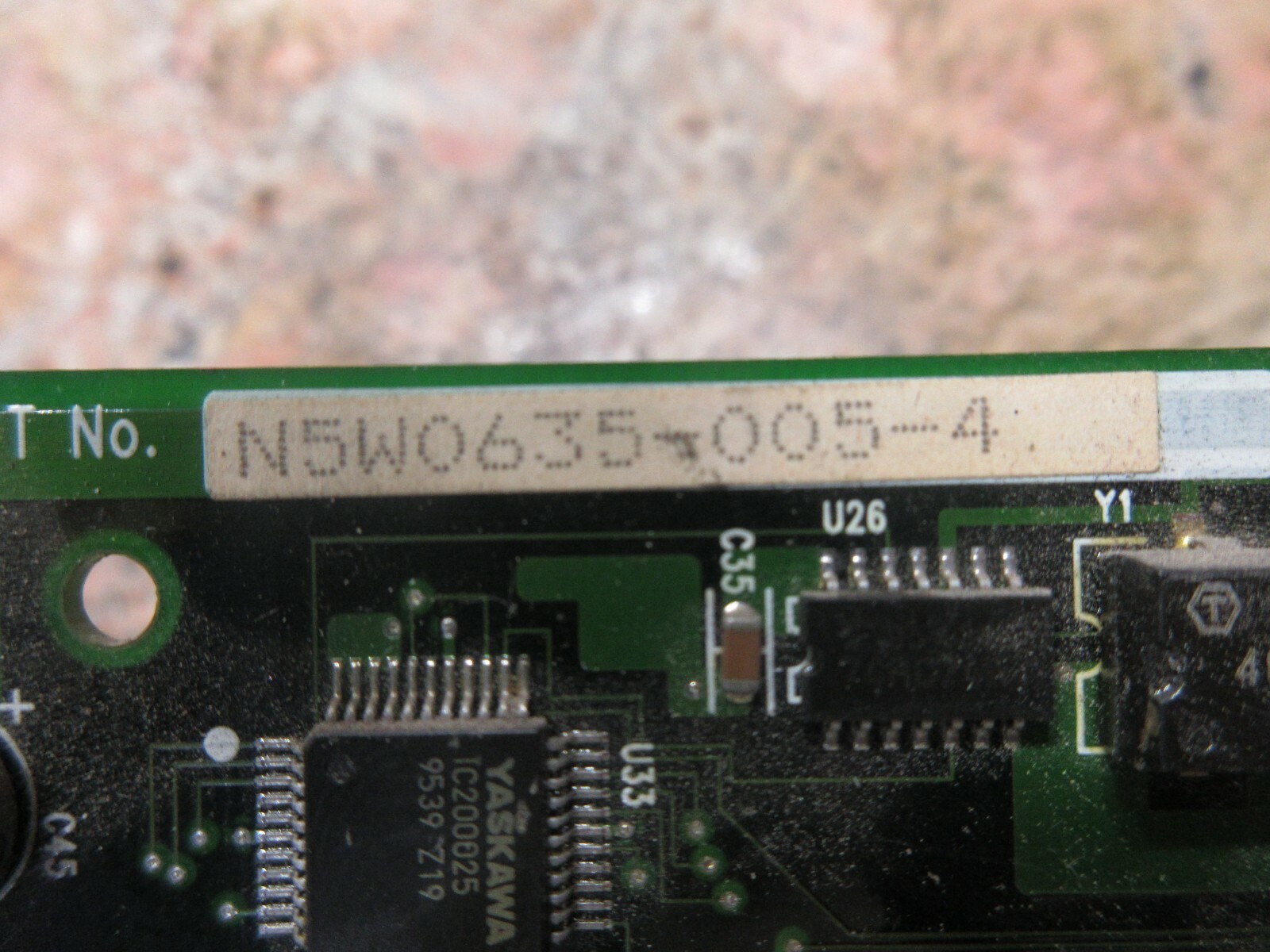 SPECIAL PRICE YASKAWA N5W0635-005-4 ETC620013.40-S0177 YPHT11014-1A CIMR-VMS2015