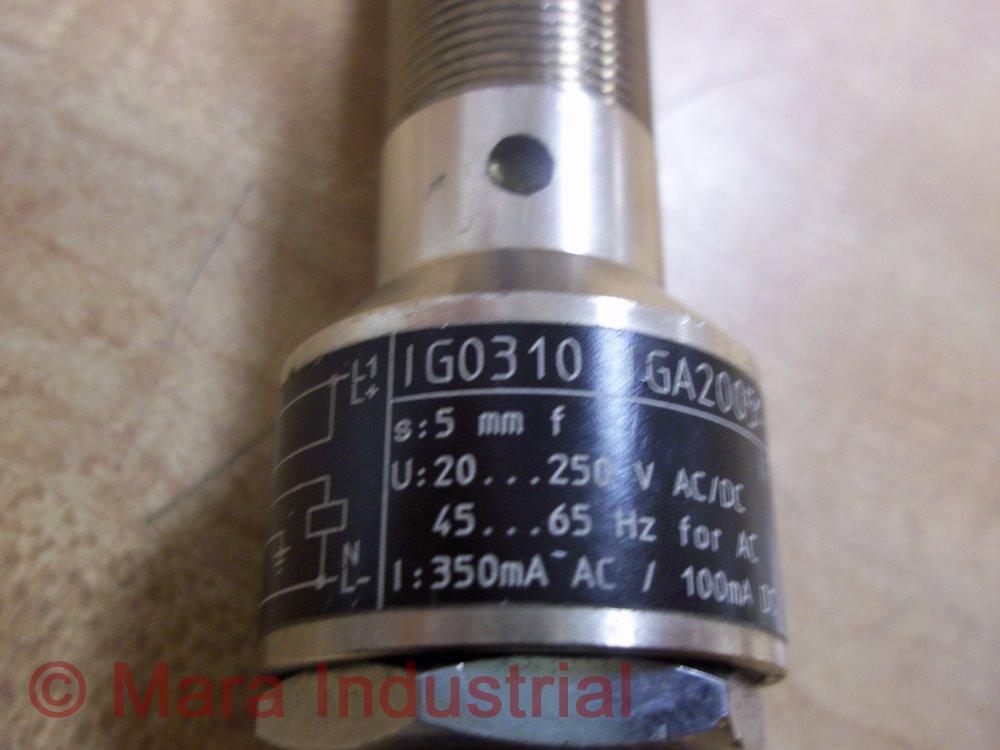 IFM Efector IGA2005-ABOA/SL/LS-300BL Sensor IG0310