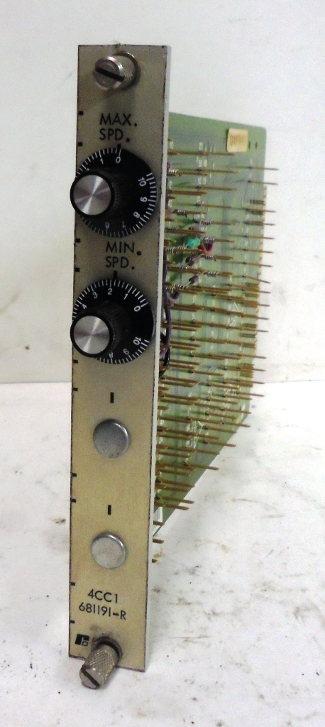RELIANCE ELECTRIC CUSTOM COMPONENT BOARD, 0-48652, 4CC1 681191-R, CIRCUIT BOARD