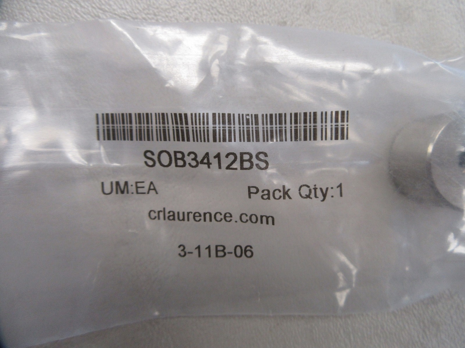 CR LAURENCE STAINLESS STEEL STAND OFF BASE (SET OF 5) 3/4″ OD X 1/2″ SOB3412BS