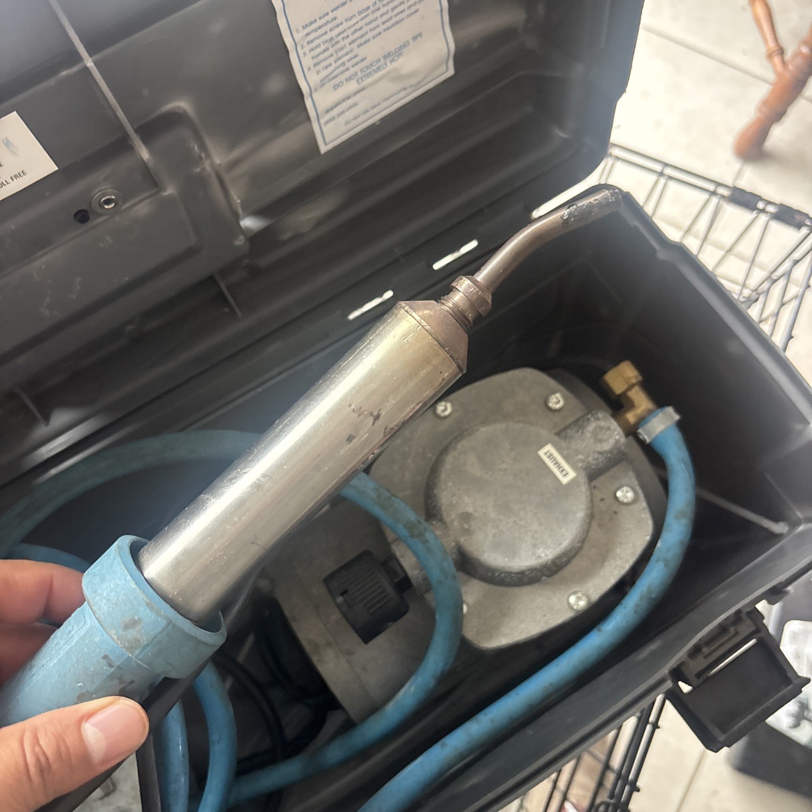 SEELYE Porta-welder #63 SI-1167 Plastic Welder/ Works