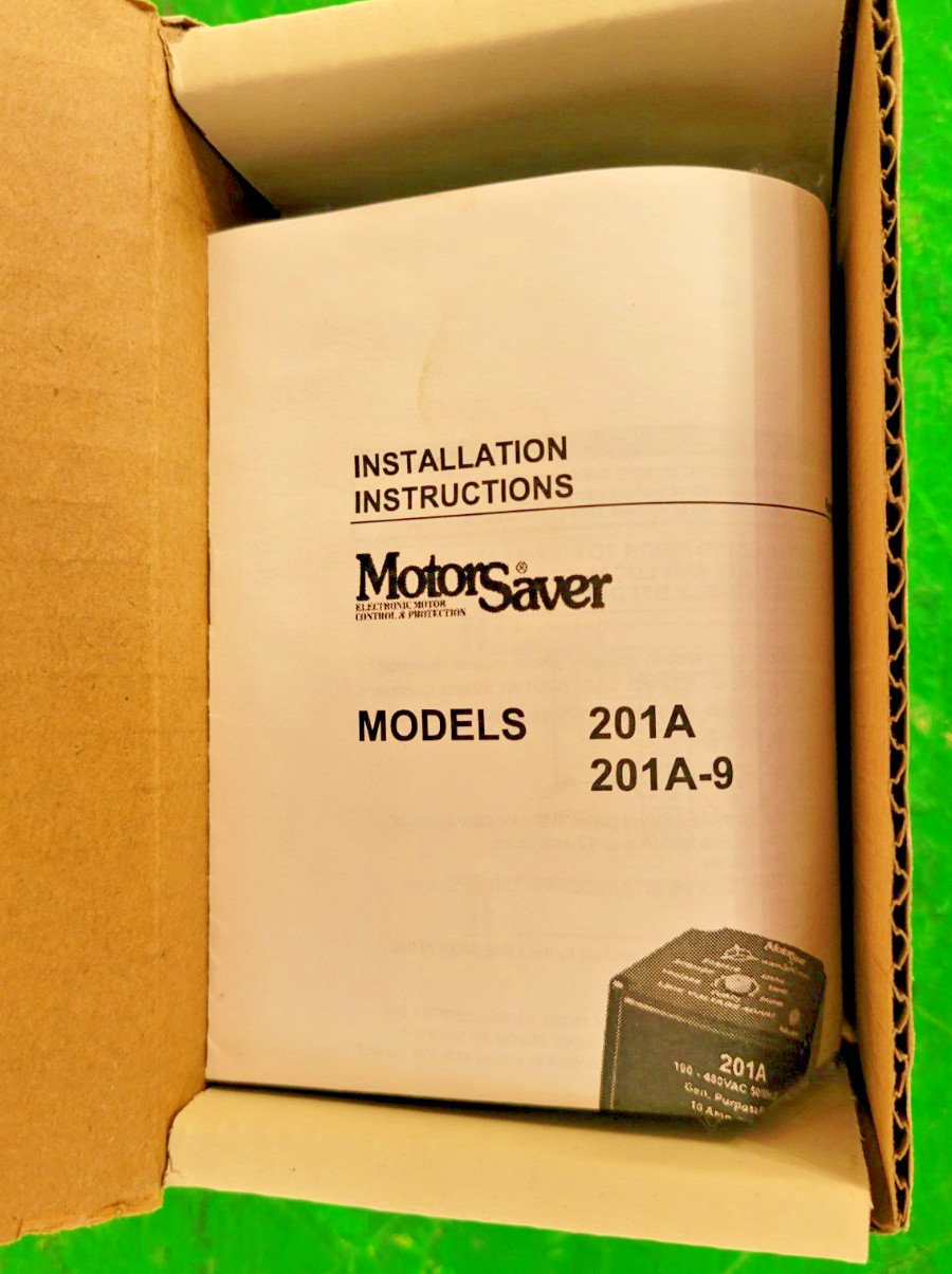 🟠LITTLEFUSE 201A SYMCOM 3-PHASE MOTOR SAVER PESSCO OFFERING 1 G052525-4-11 🗽