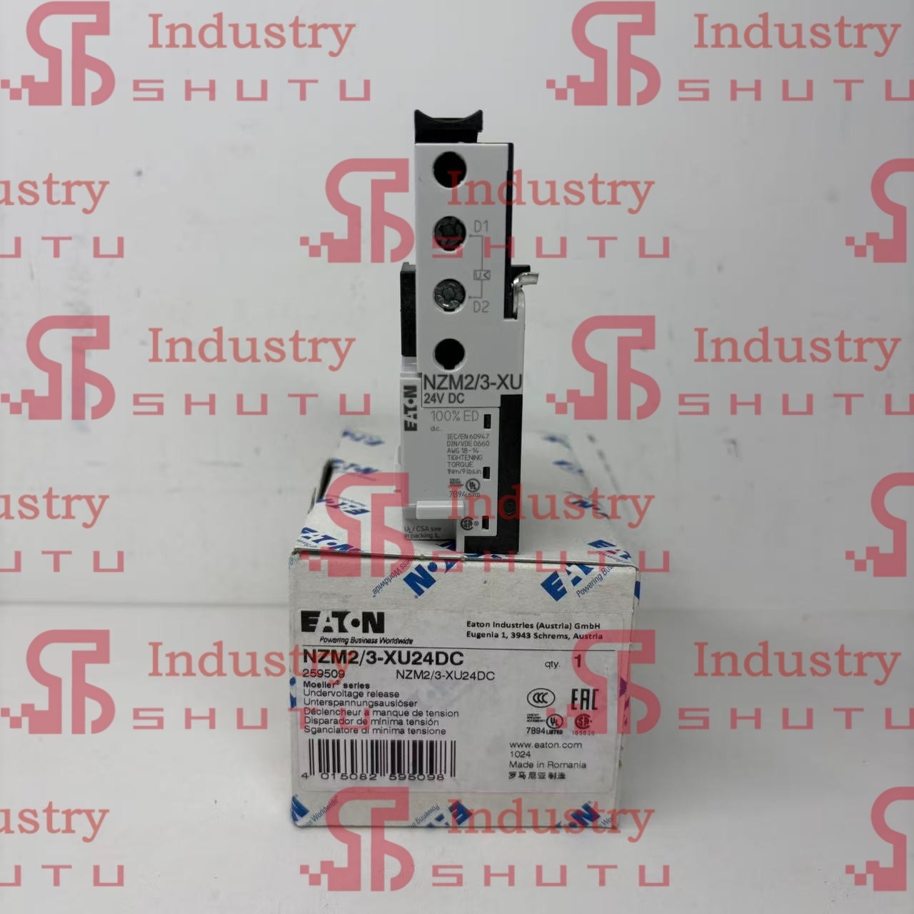 1pcs New Eaton NZM2/3-XU24DC Undervoltage Release IN BOX