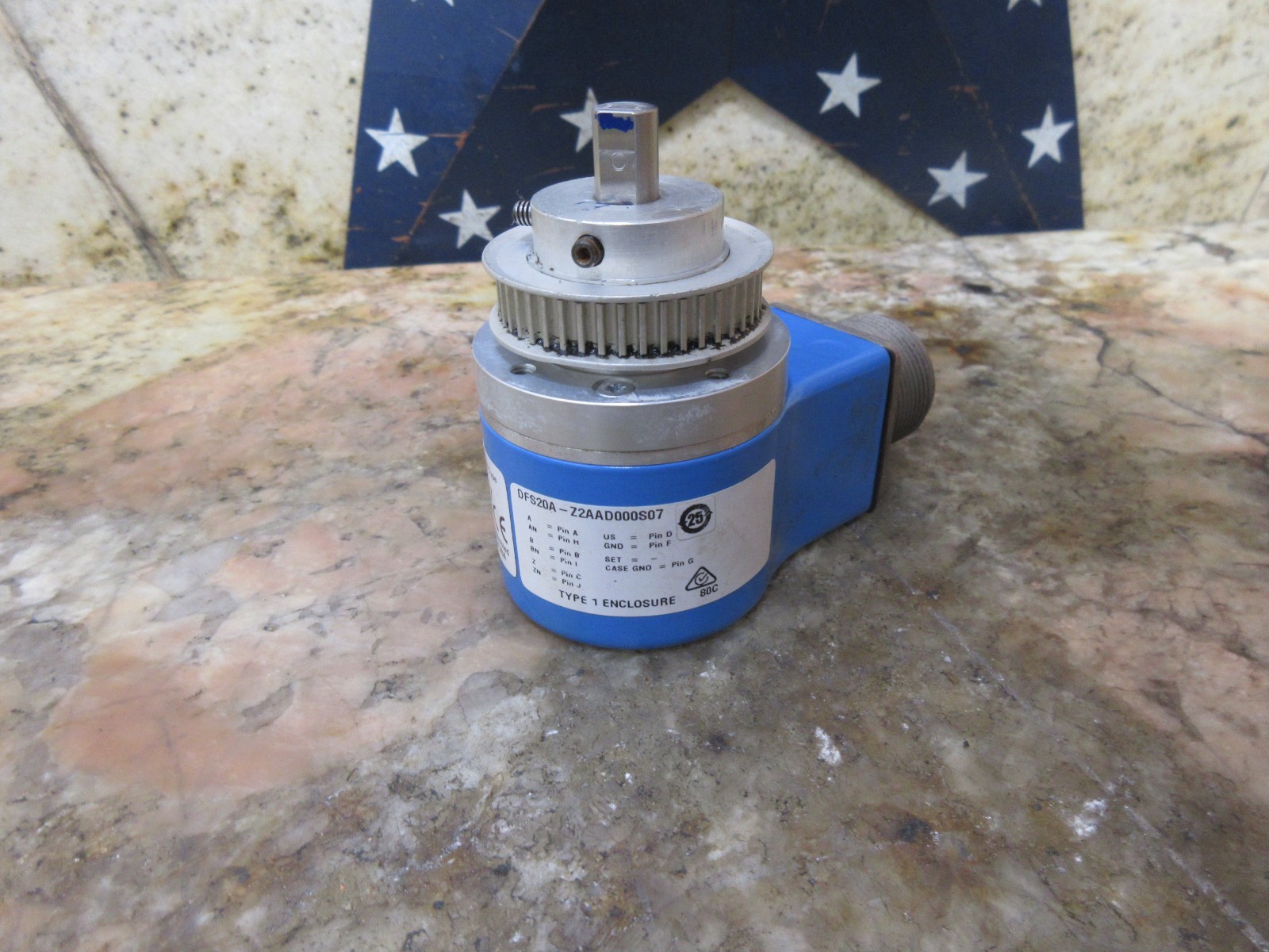 HARDINGE COBRA LC-65 SICK DFS20A-Z2AAD000S07 IDENT NR 1077818 ENCODER WARRANTY