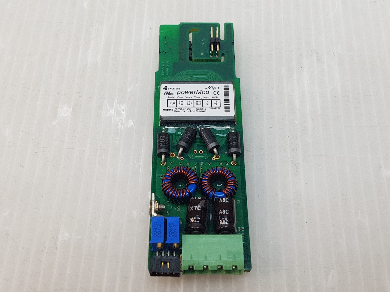 Lumenis EXCELSYS XGEN POWERMOD Xg8 104504B