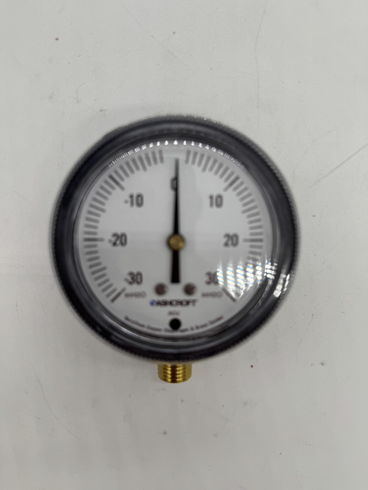 ASHCROFT 25-1490-A-02L-N-30/30IW NSFB – COMPOUND GAUGE CONNECTION SIZE: 1/4″