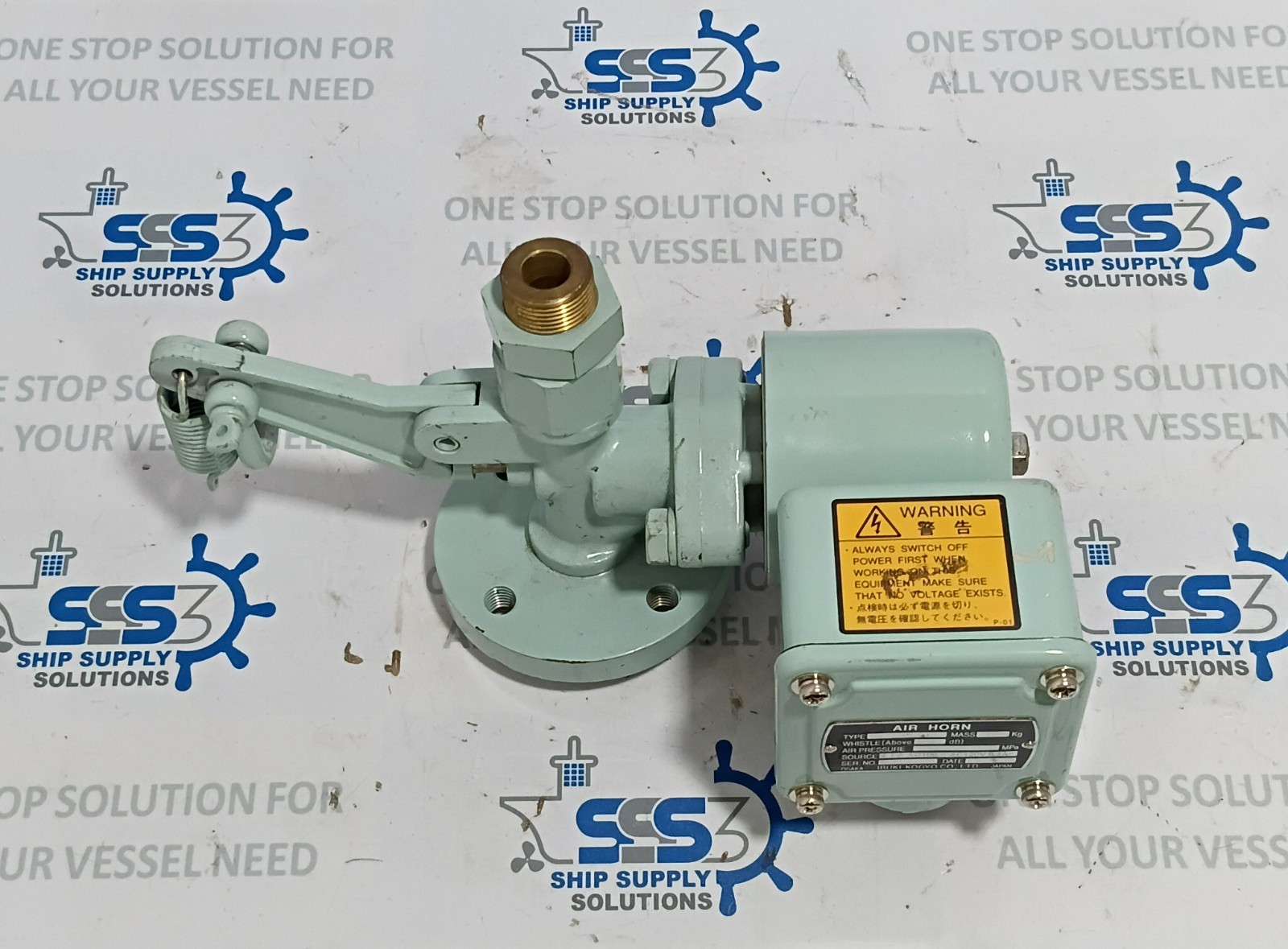 Ibuki Kogyo Valve With Coil For Air Horn 1ϕ AC100-AC120V 0.2A