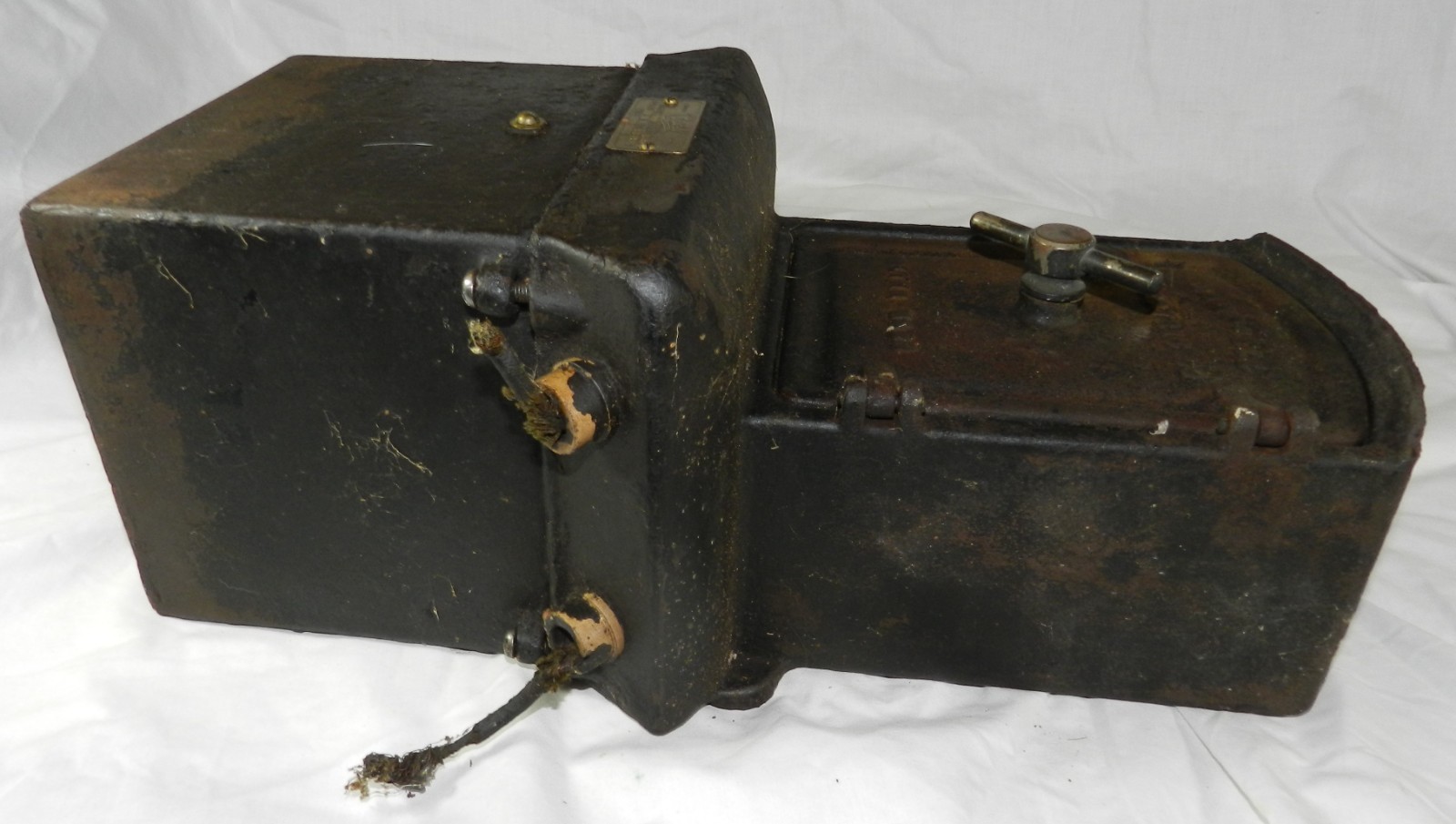 Vintage Campbell Electric Company 8 Day Time Switch in Cast Iron Case – 1913