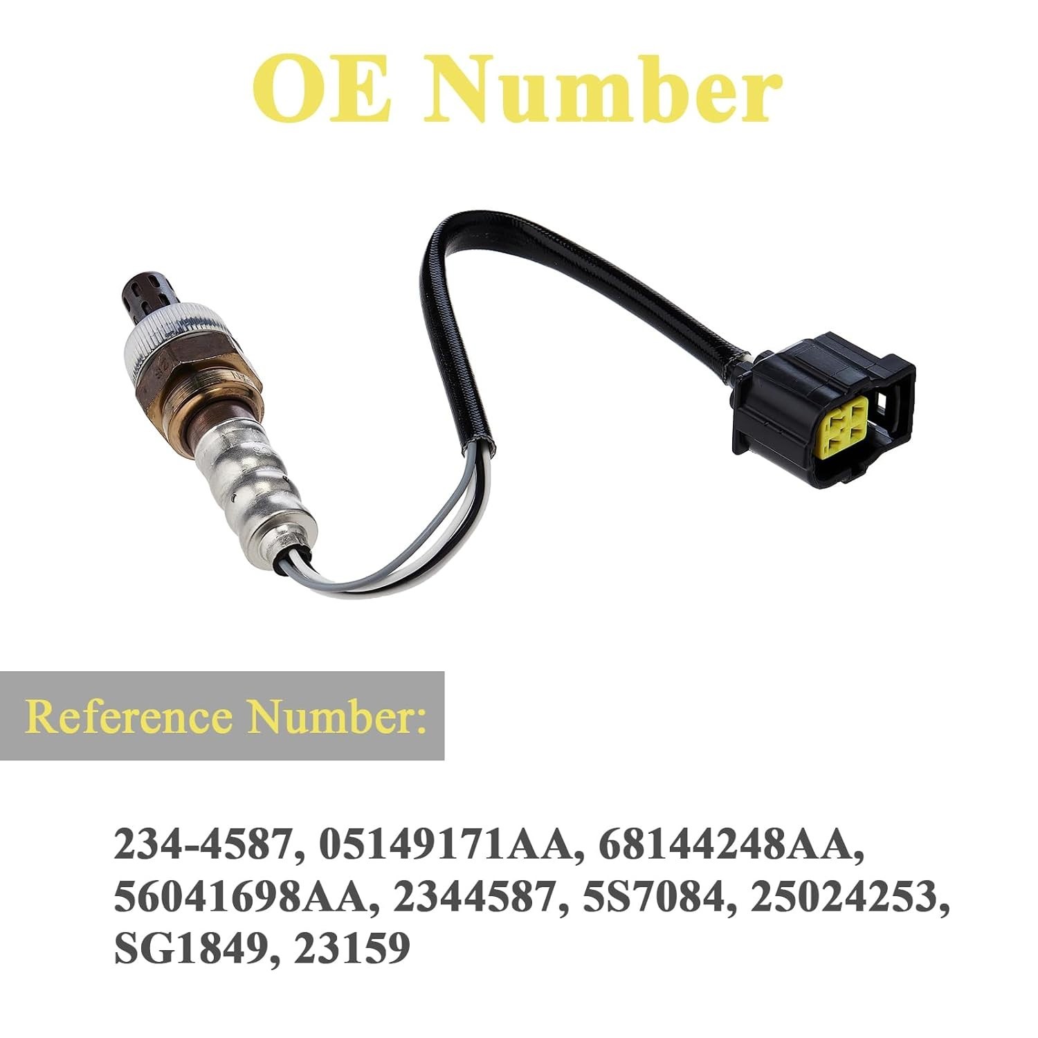 234-4587 O2 Oxygen Sensor 2-Pack for Dodge, Jeep & Chrysler Upstream/Downstream