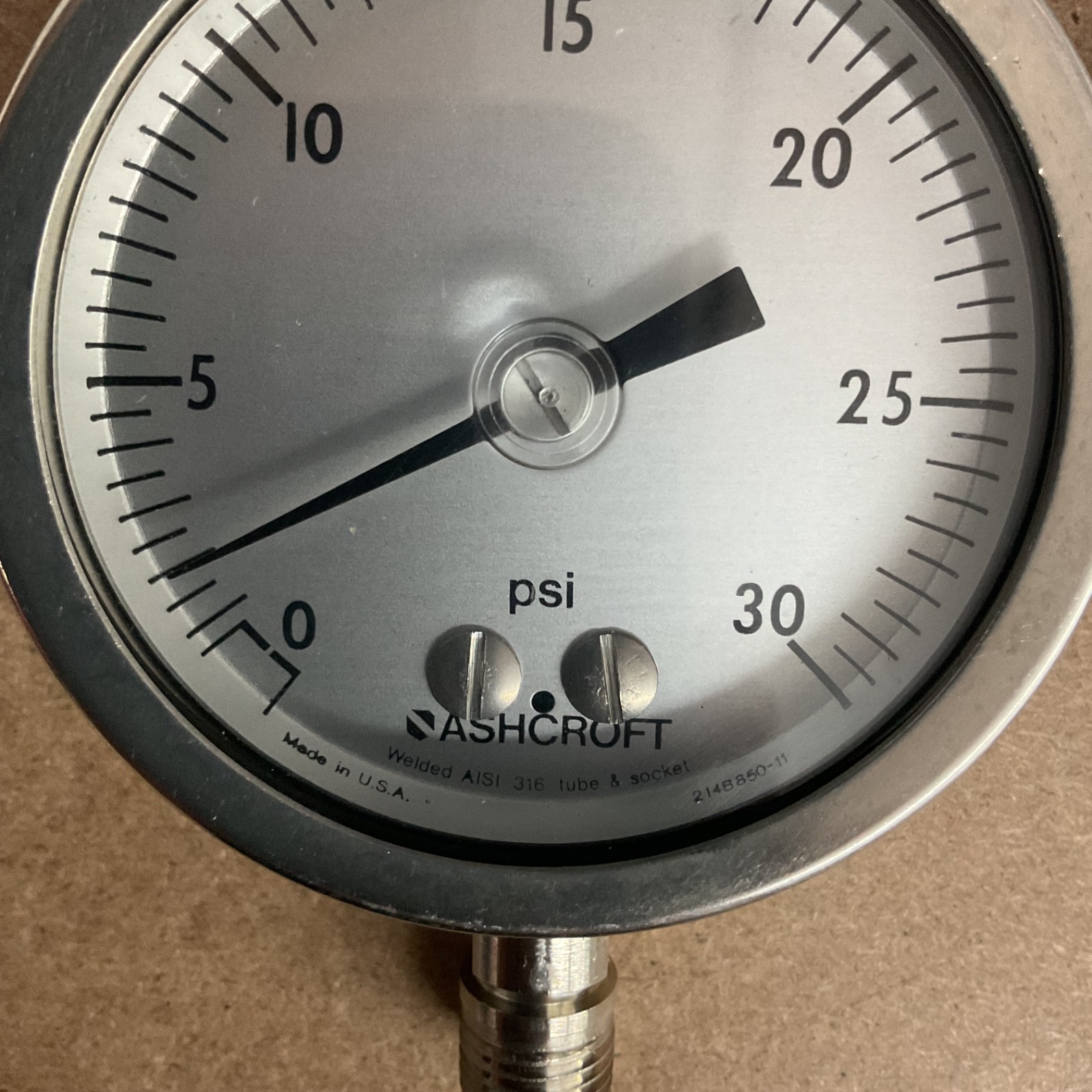 Pressure Guage Lot of 10 Ashcroft / U.S. Gauge USG / Span Instruments / Matheson