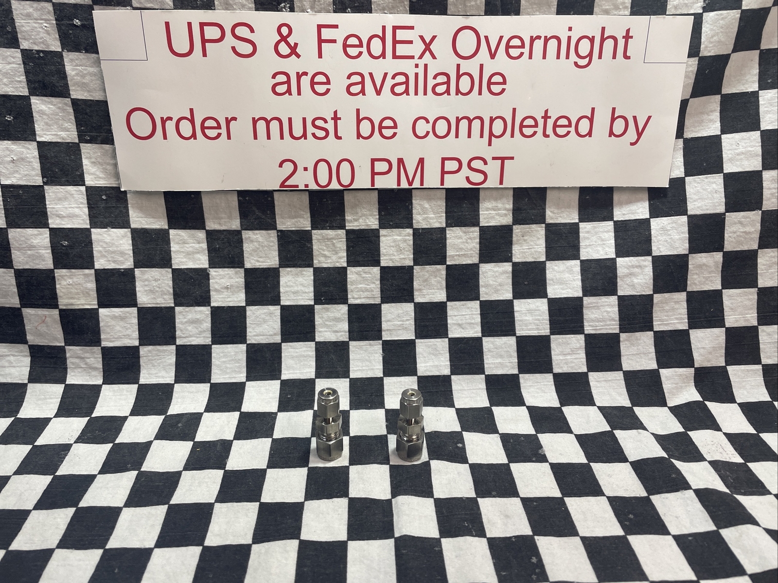 SWAGELOK Reducing Union 1/4″ X 1/8″, SS-400-6-2, LOT OF 2, SHIPSAMEDAY#N25E