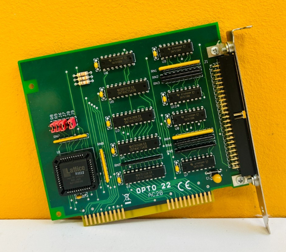 Opto 22 Pamux AC28 50-Pin, ISA Bus to Pamux Bus Adapter, Manual + Software. New!