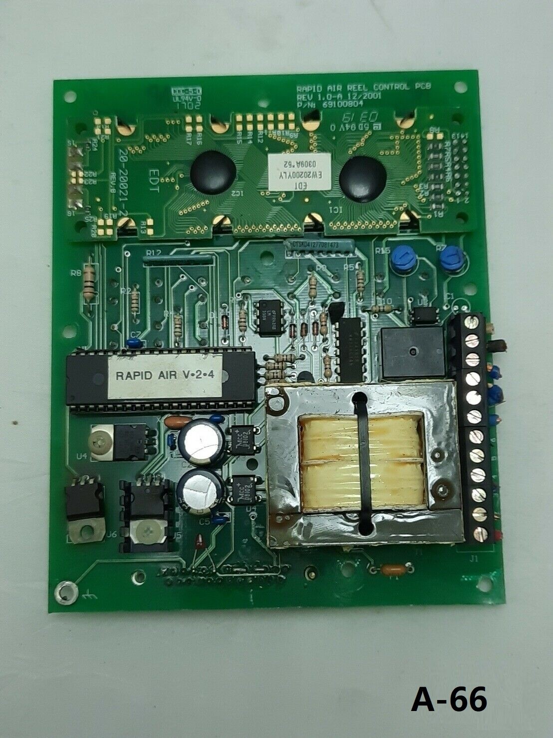 RAPID AIR REEL CONTROL PCB.