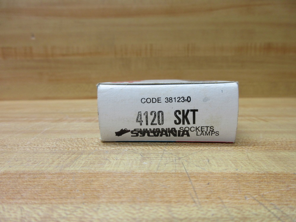 Sylvania 4120-SKT GTE Lamp Socket 4120 38123-0 (Pack of 17)