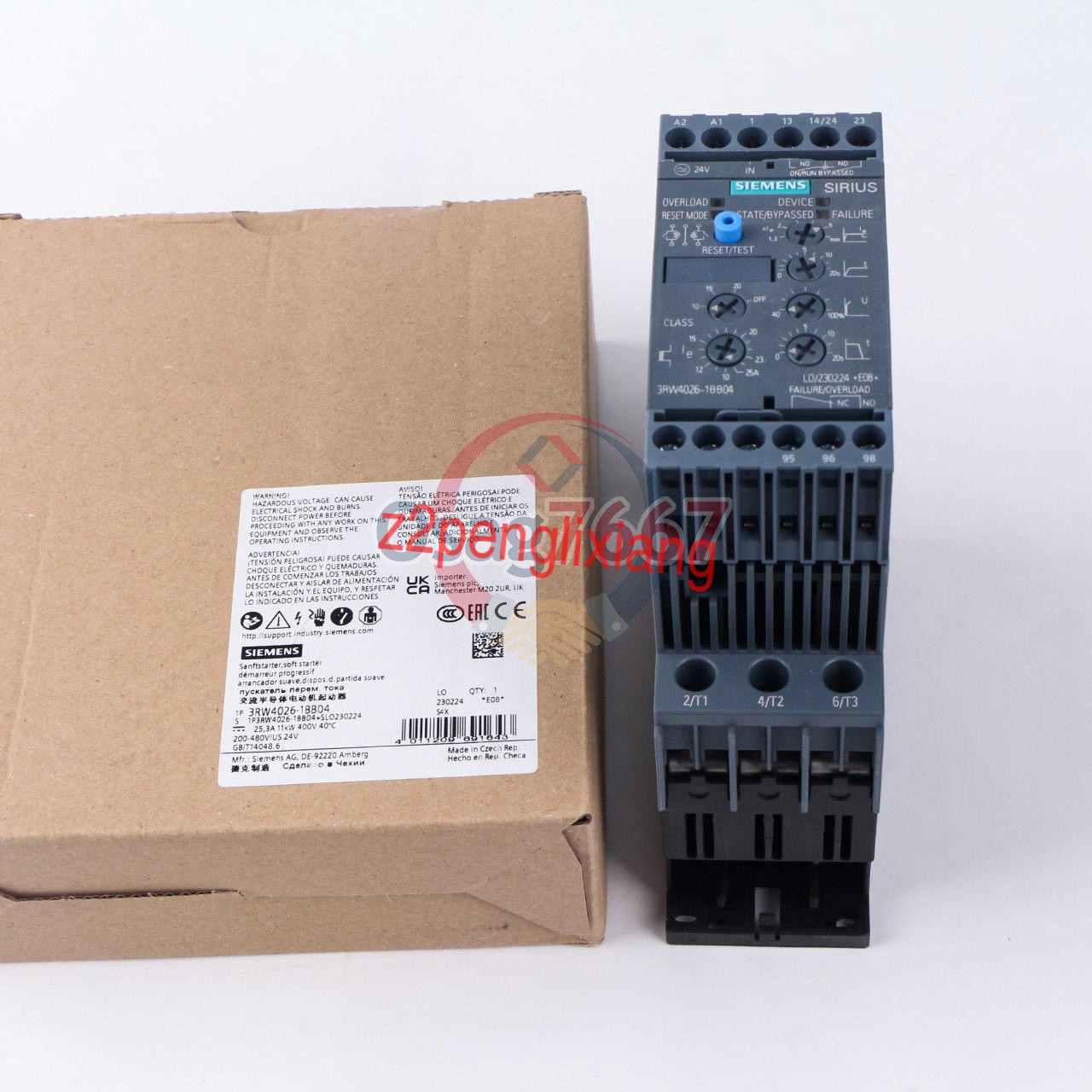 ONE NEW 3RW4026-1BB04 Siemens Soft Starter 3RW 4026-1BB04