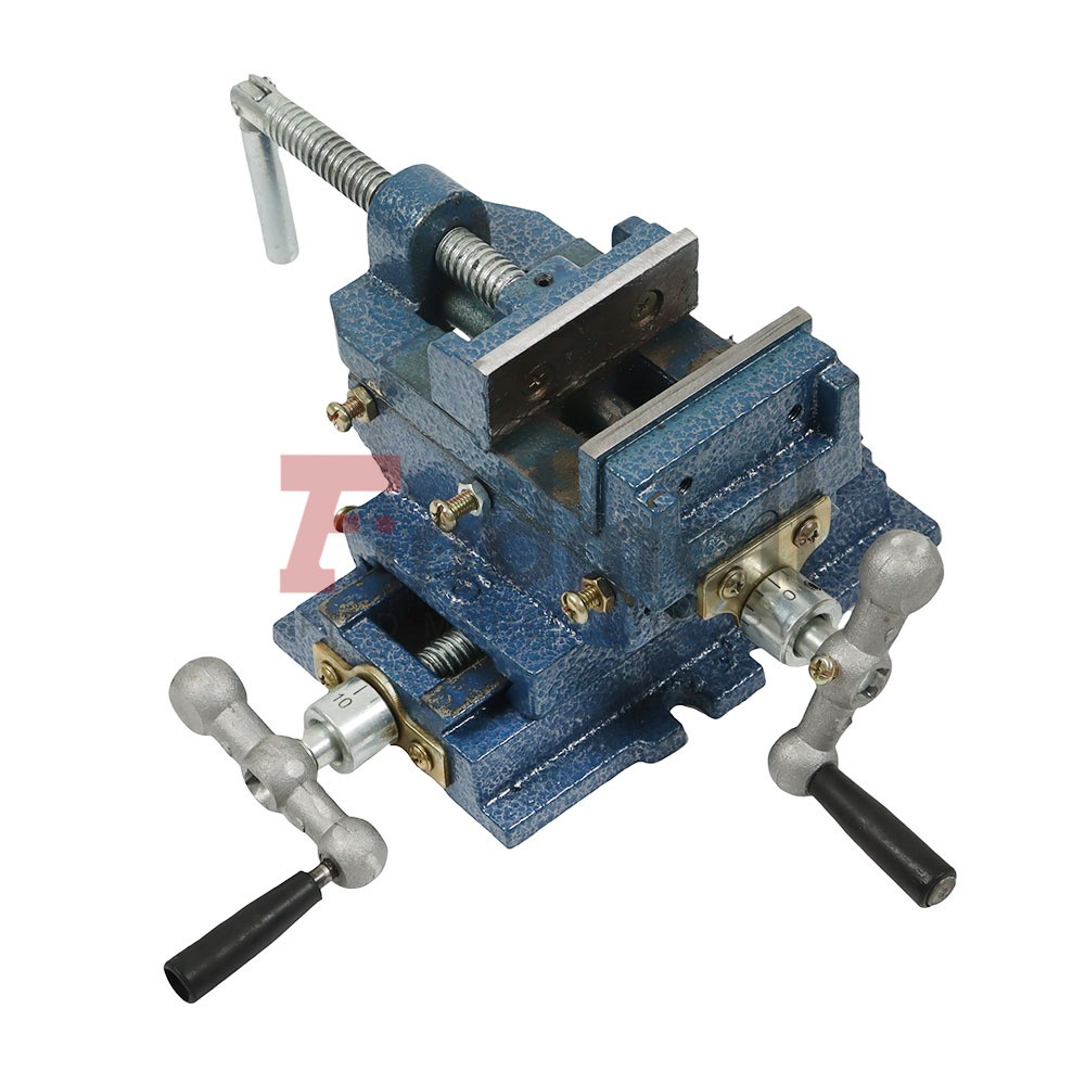 2 Way Heavy Duty Clamp Machine For Cross Slide Vise Drill Press Metal Milling 3″