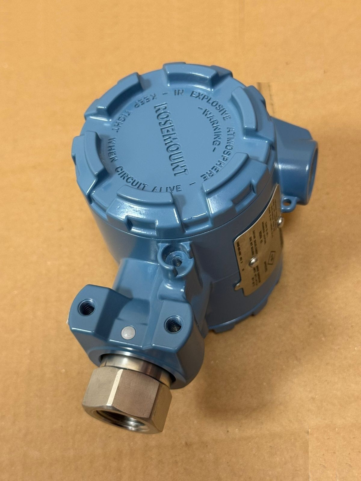 Rosemount / Pressure Transmitter / 2088G1S22A1B4E5 / WP 30 PSI / CAL 0-30 PSI