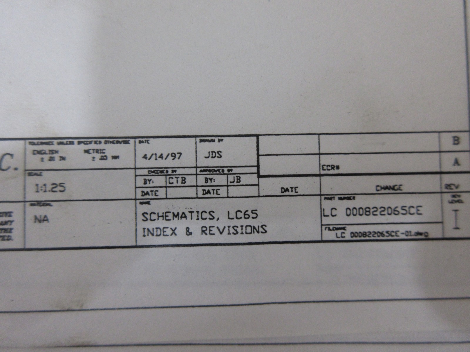 1998 HARDINGE COBRA LC-65 CNC LATHE SCHEMATICS MANUAL ELECTRICAL DIAGRAM