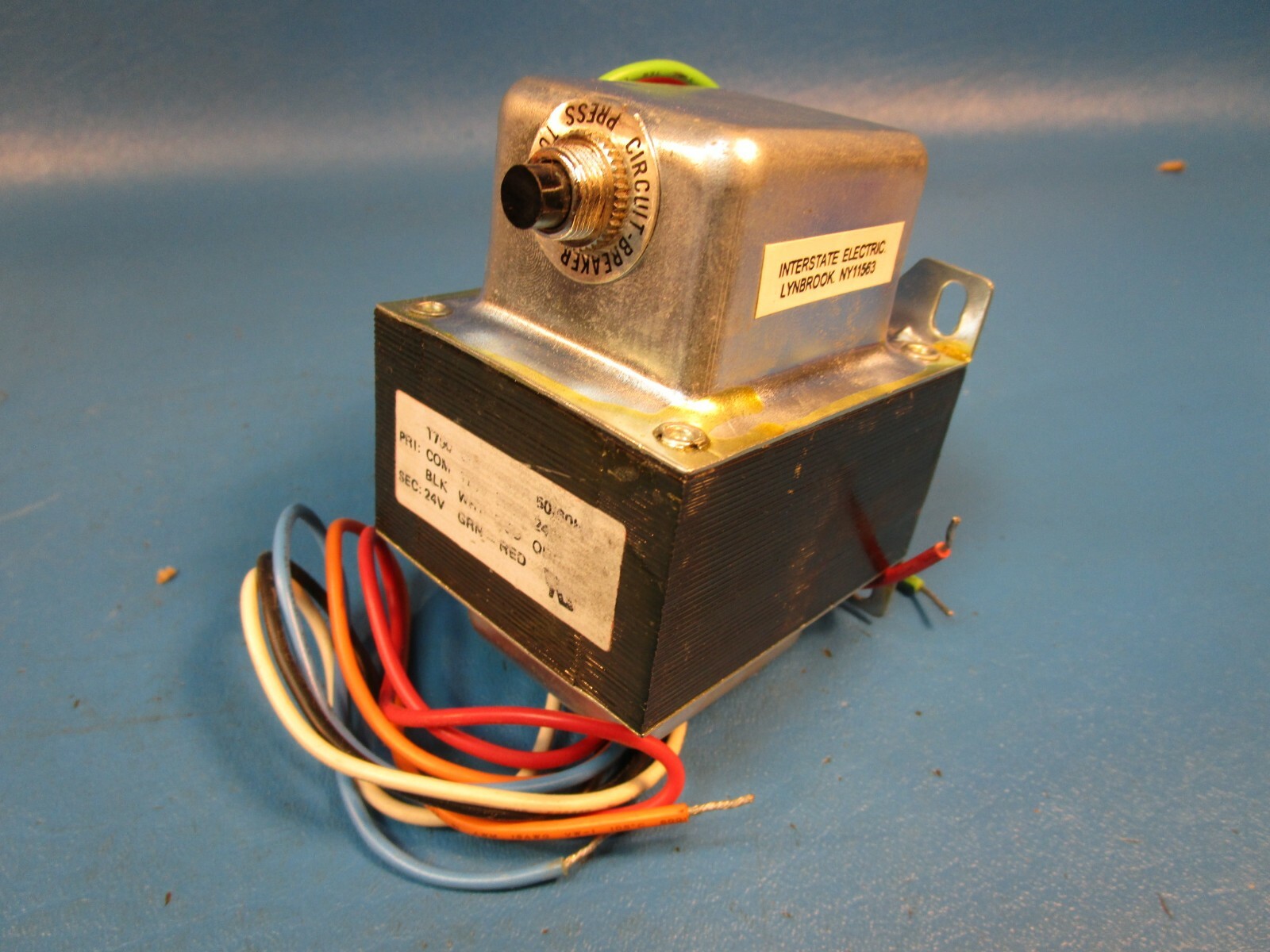 Interstate Electric, T7500/B, Class II Transformer with Circuit Breaker