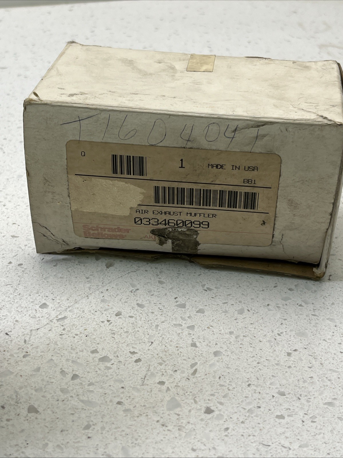 NEW GENUINE SCHRADER BELLOWS 3346 0099 MUFFLER