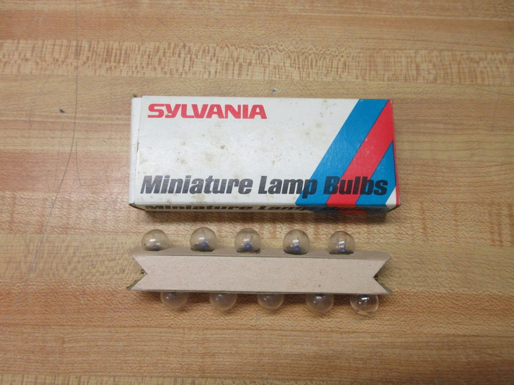 Sylvania 137 GTE Miniature Lamp Light Bulb (Pack of 10)