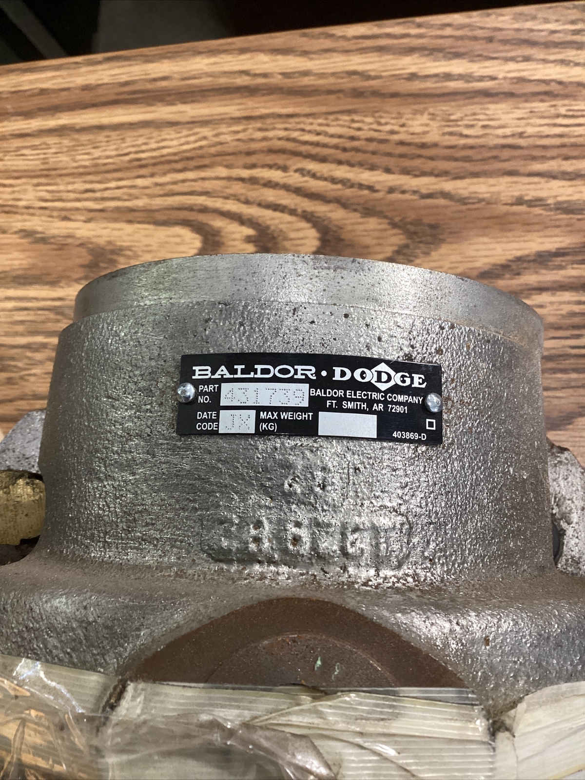 Baldor Dodge PM-3 Liner Assy 431739