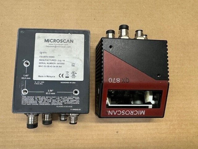Microscan QX-870 Barcode Scanner