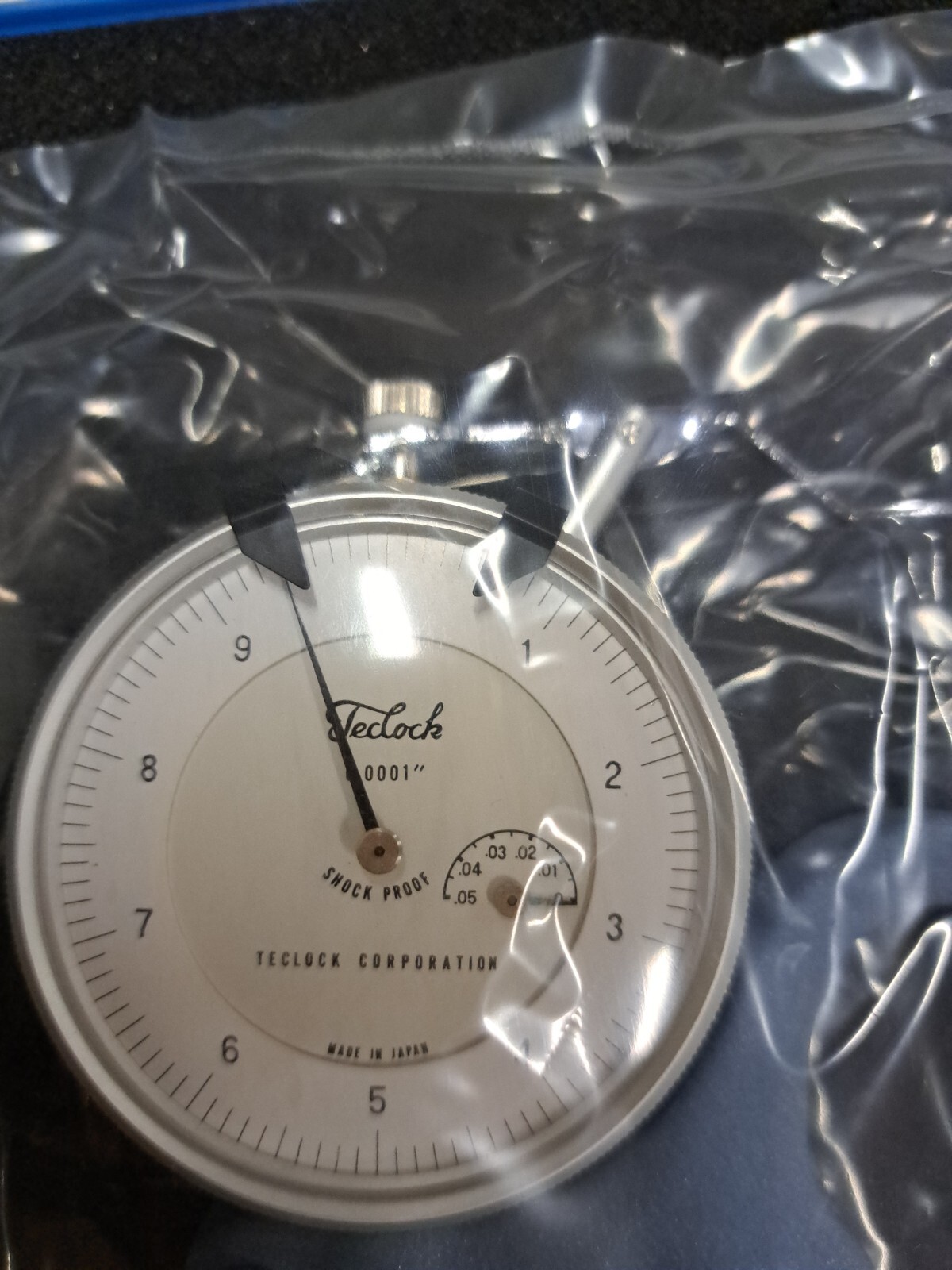 Teclock Thickness Gauge 0.001″-0.4″ Model SI 1111 With Case *BRAND NEW*