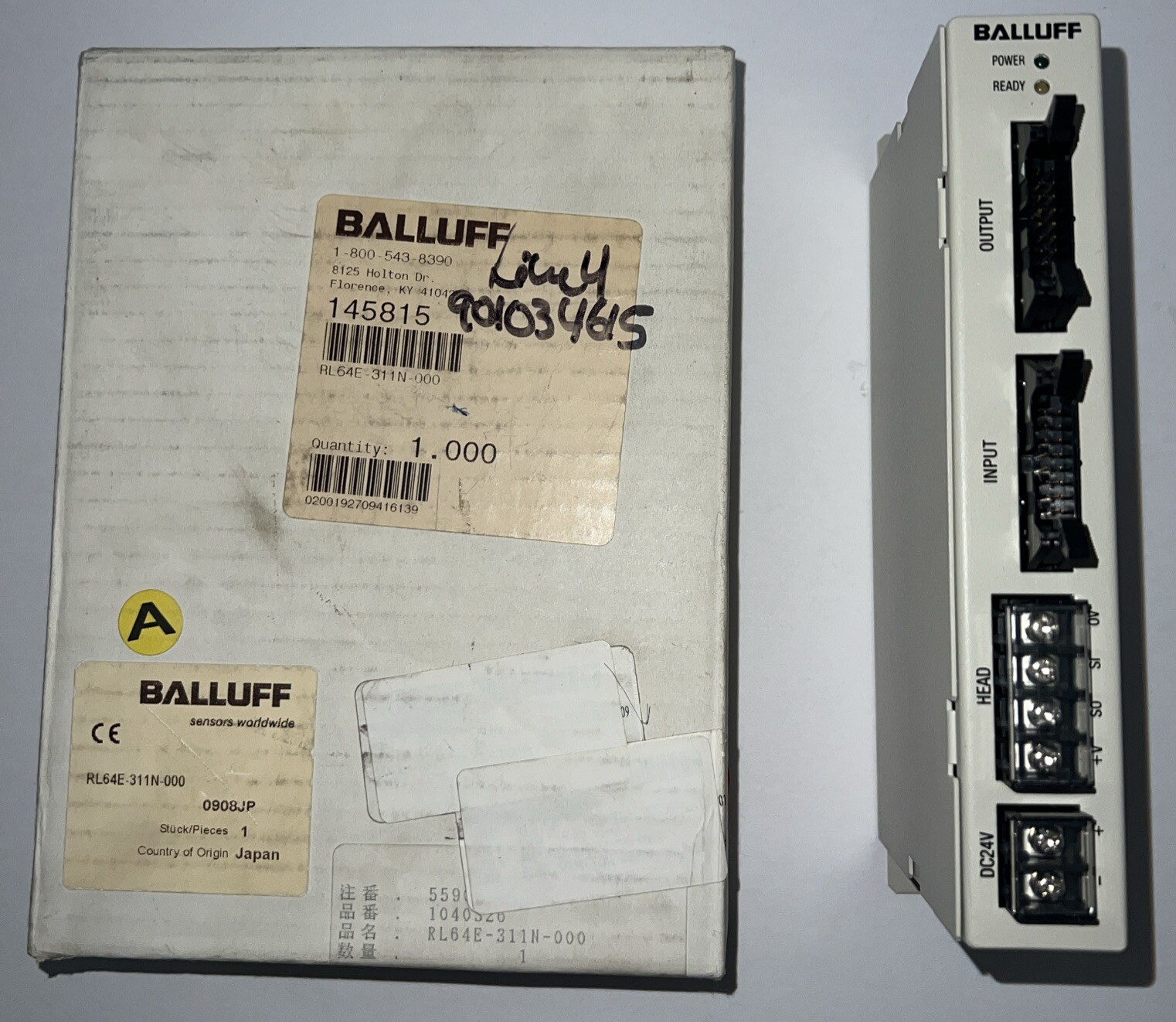 BALLUFF RL64E-311N-000 AMPLIFIER 24V-DC