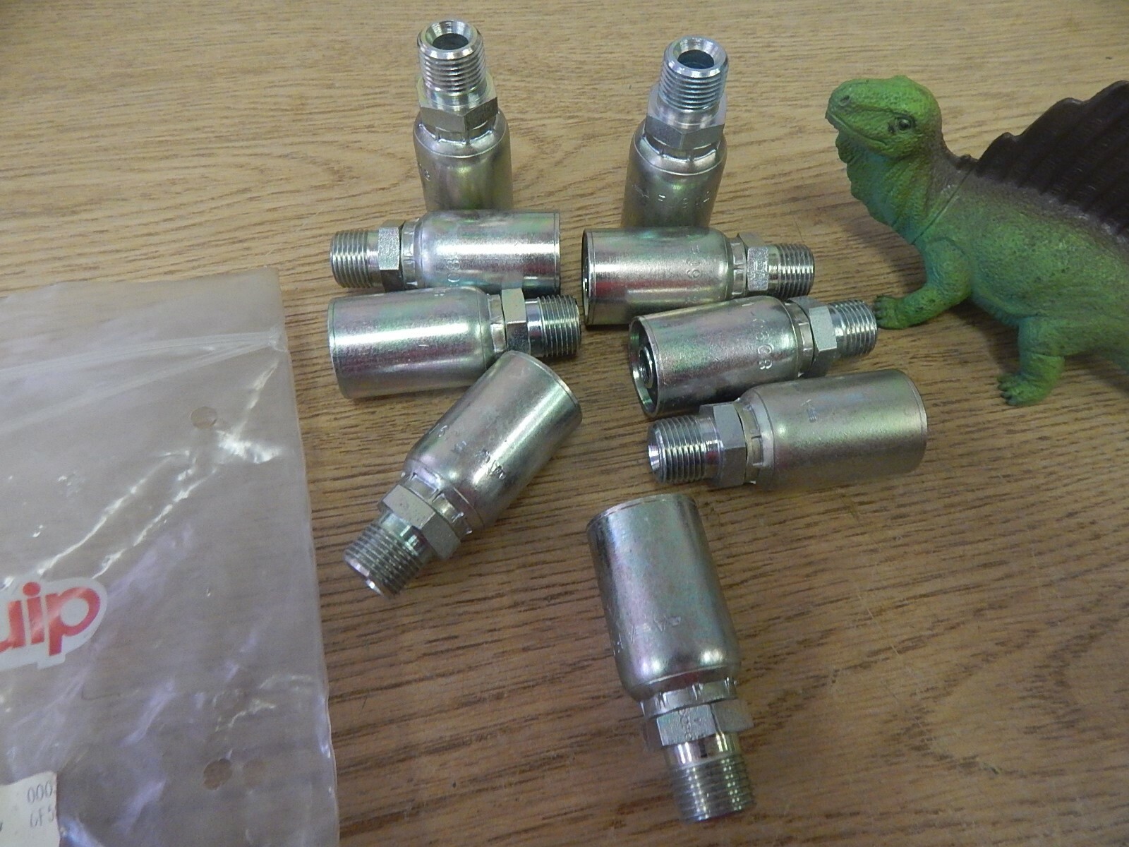 NEW Aeroquip AFJ9121-0608S Hose Fittings, SV404258M1000 Lot of 9