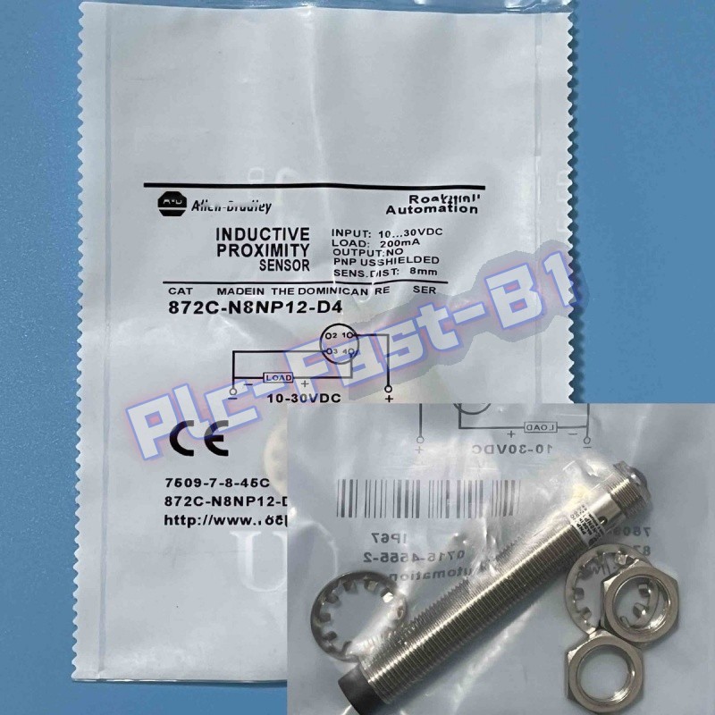 NEW Allen-Bradley 872C-N8NP12-D4 872C-N8NP12-D4 Inductive Proximity Sensor