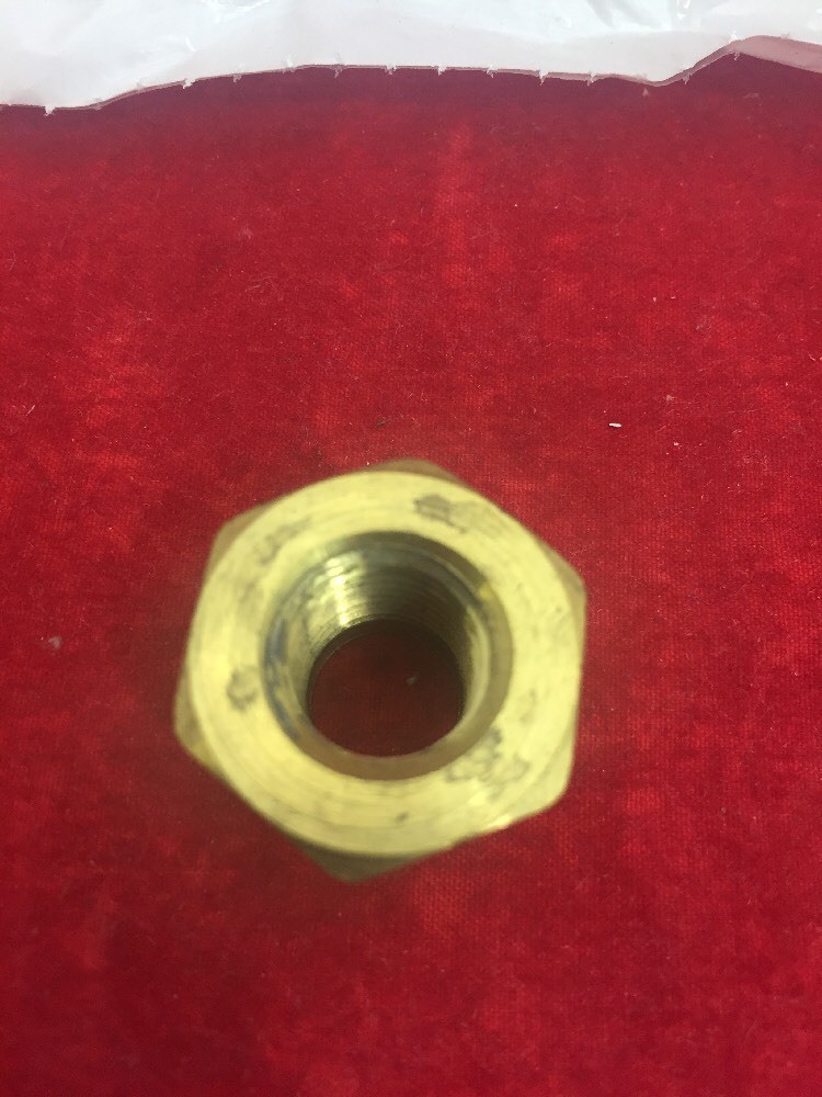 QTY:4 OSHKOSH Straight Pipe To Tube Adapter Copper Alloy 3478338