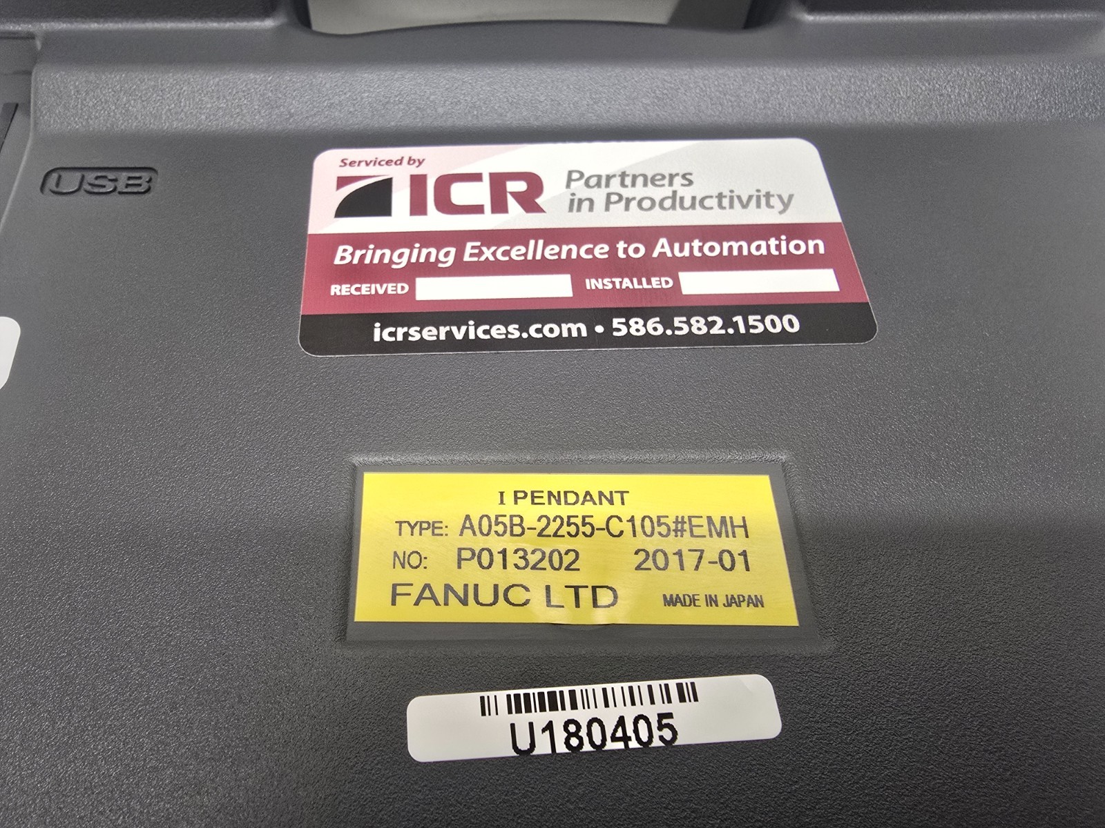 GUARANTEED! FANUC I PENDANT A05B-2255-C105#EMH